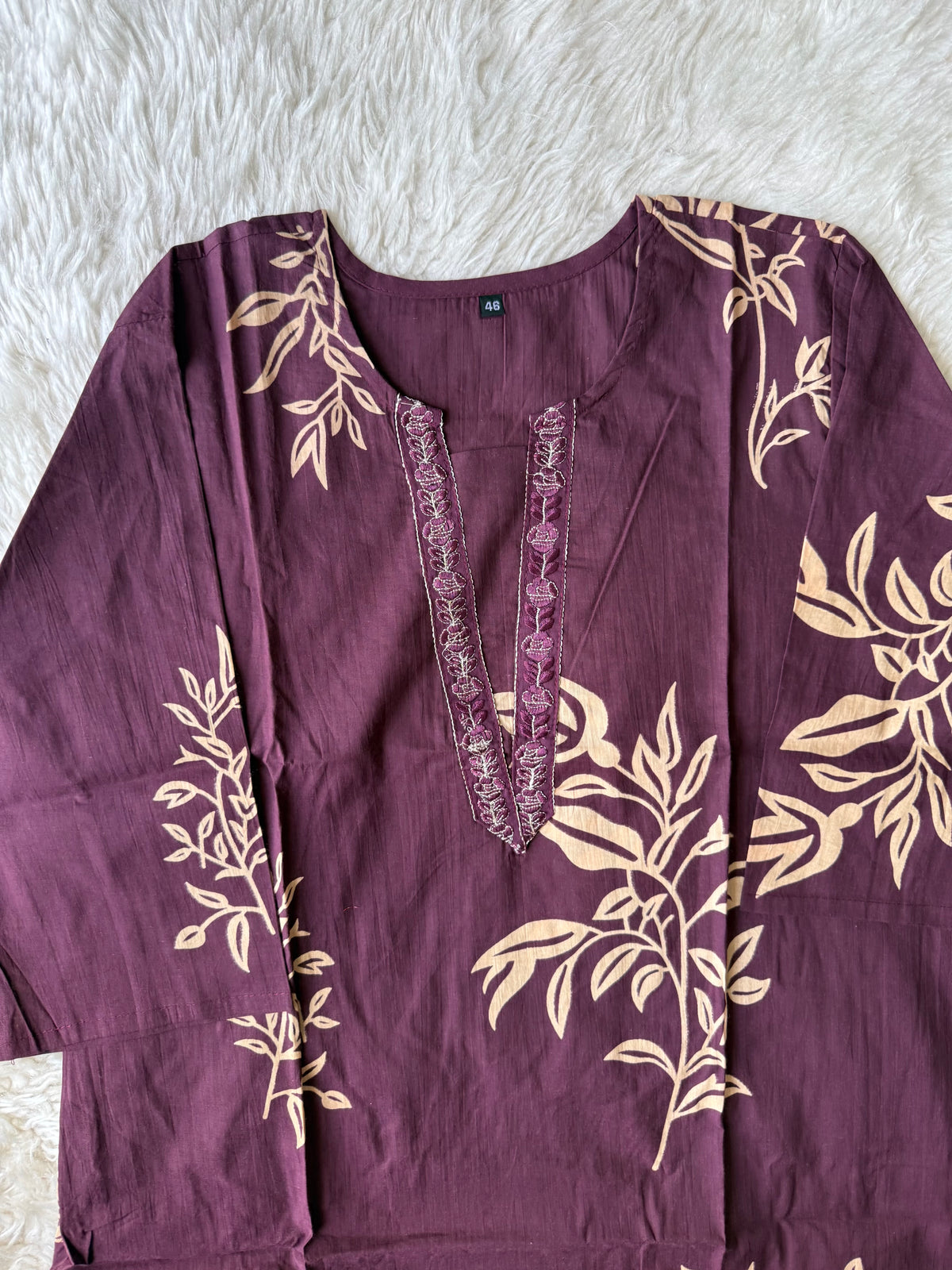 Cotton Kurti Pant Set