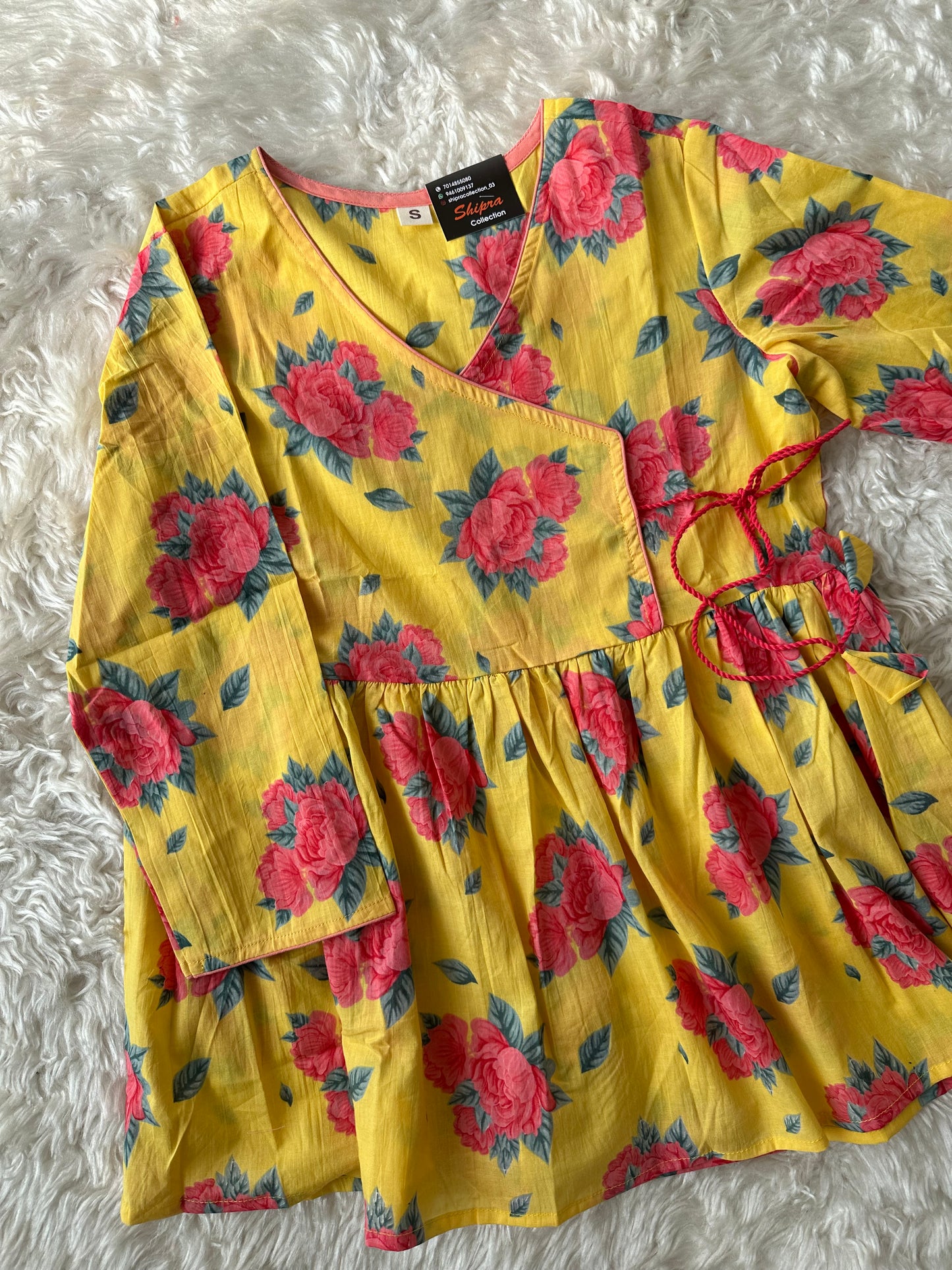 Premium Cotton Peplum Kurti