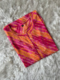 Premium Cotton Lehariya Kurti