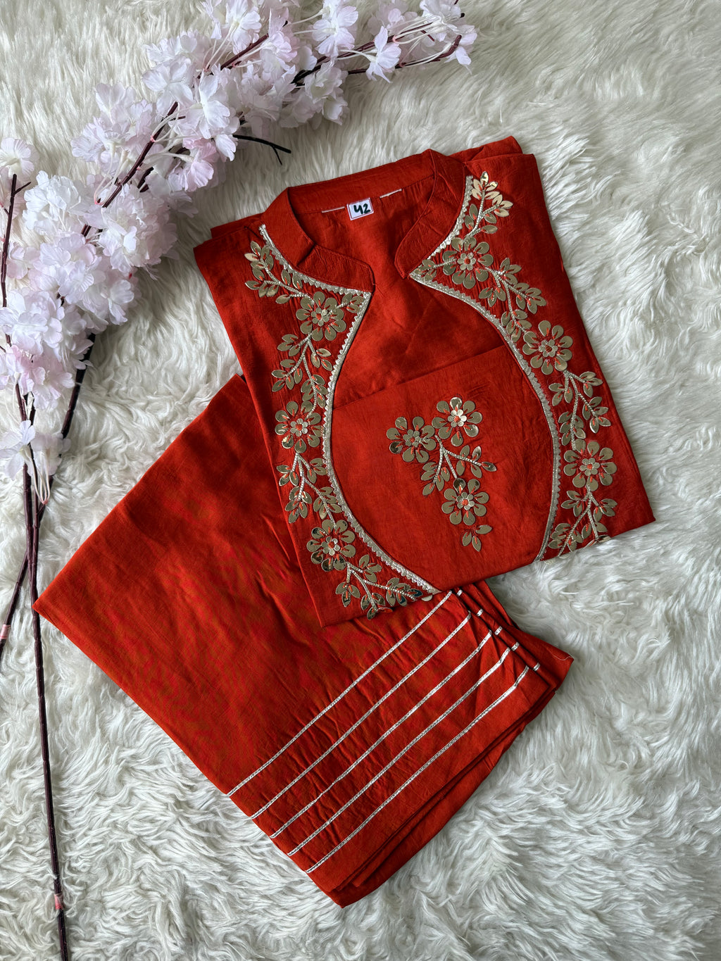 Pure Crepe Silk Co-ord Set