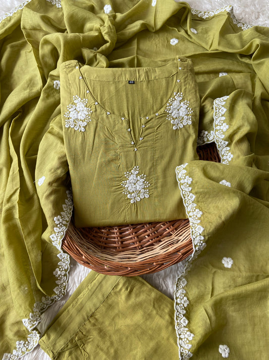 Premium Cotton Thread Work Collection