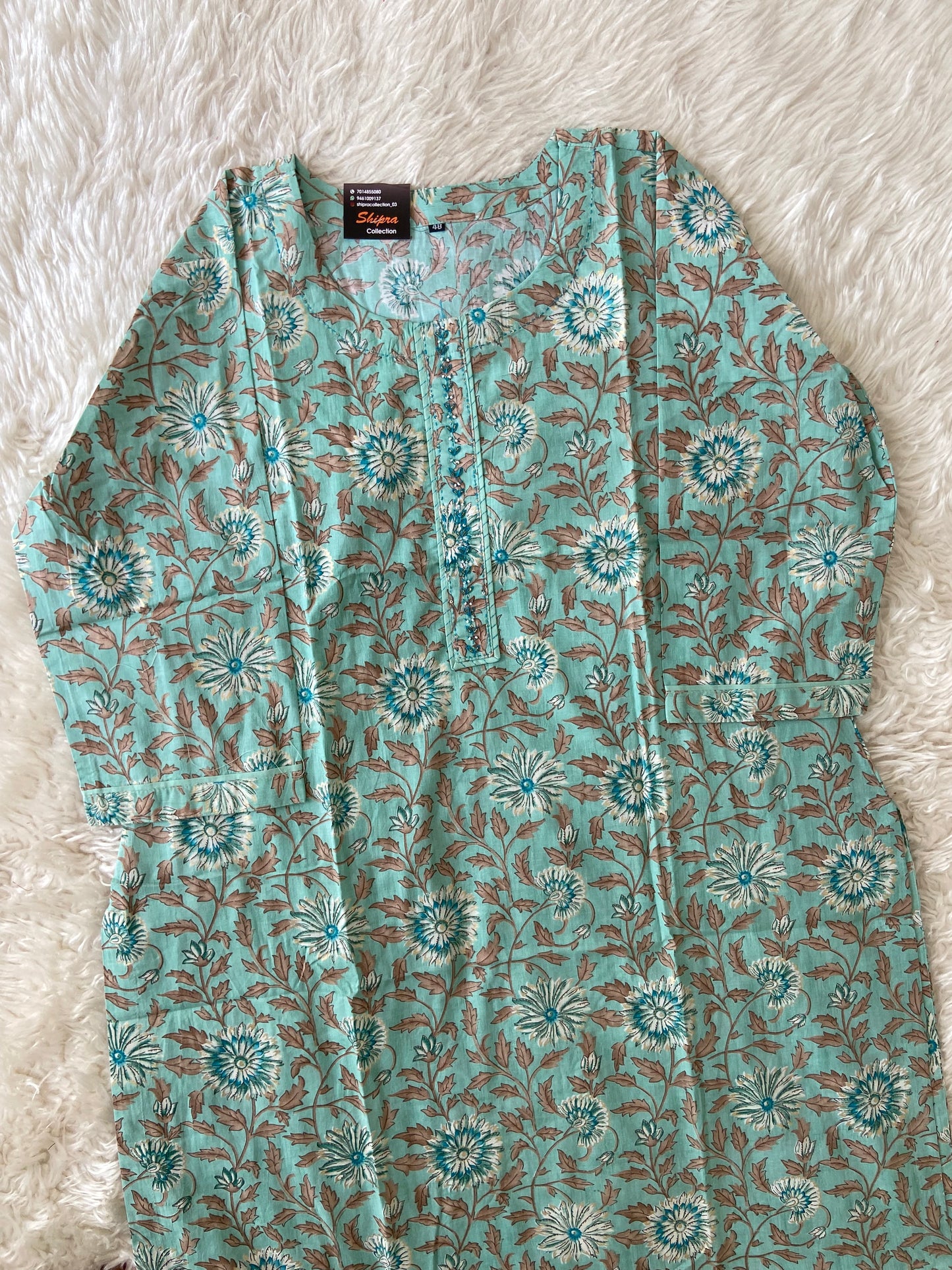 Premium Cotton Kurti Pant Set