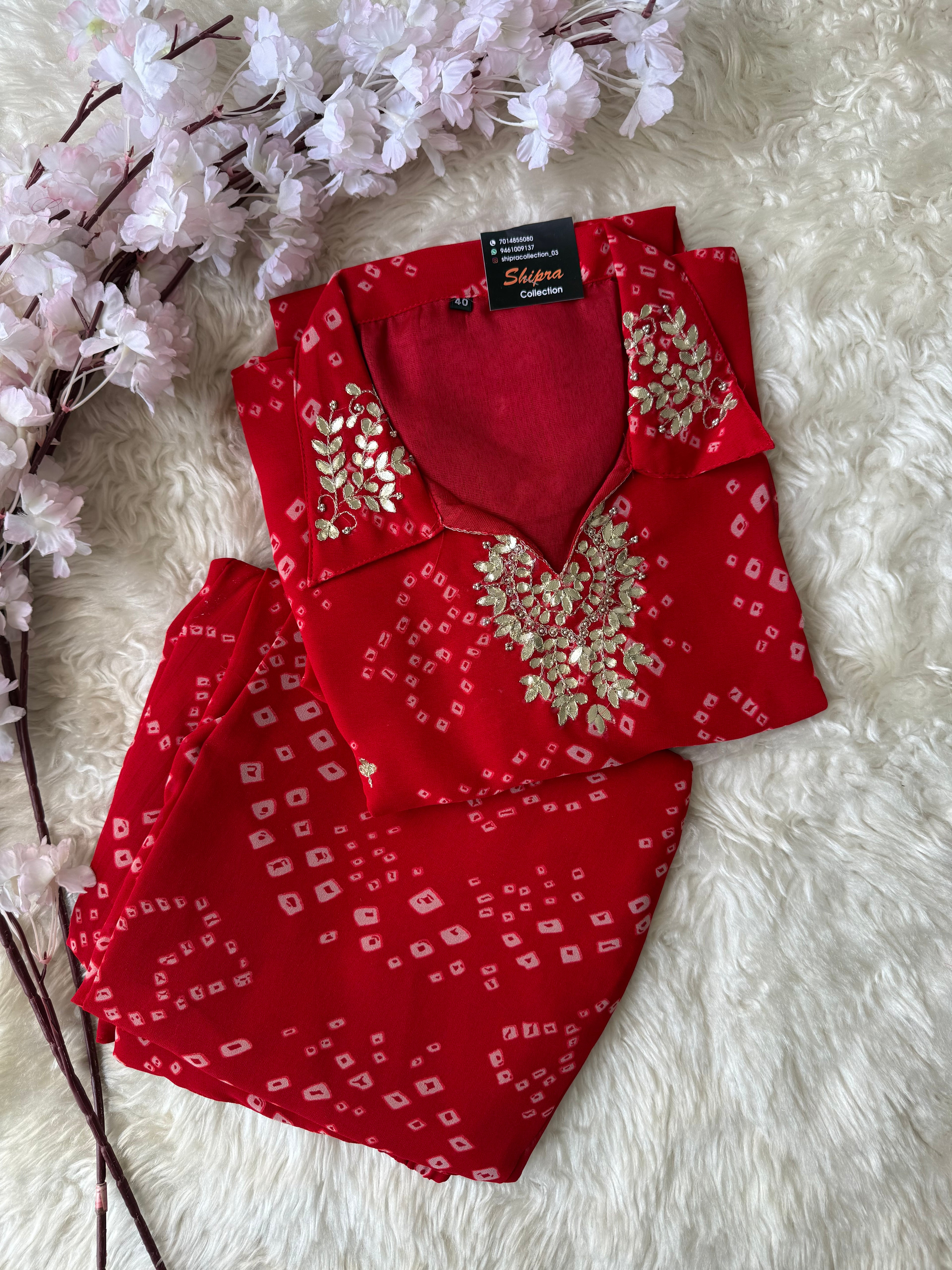 Georgette Co-ord Set