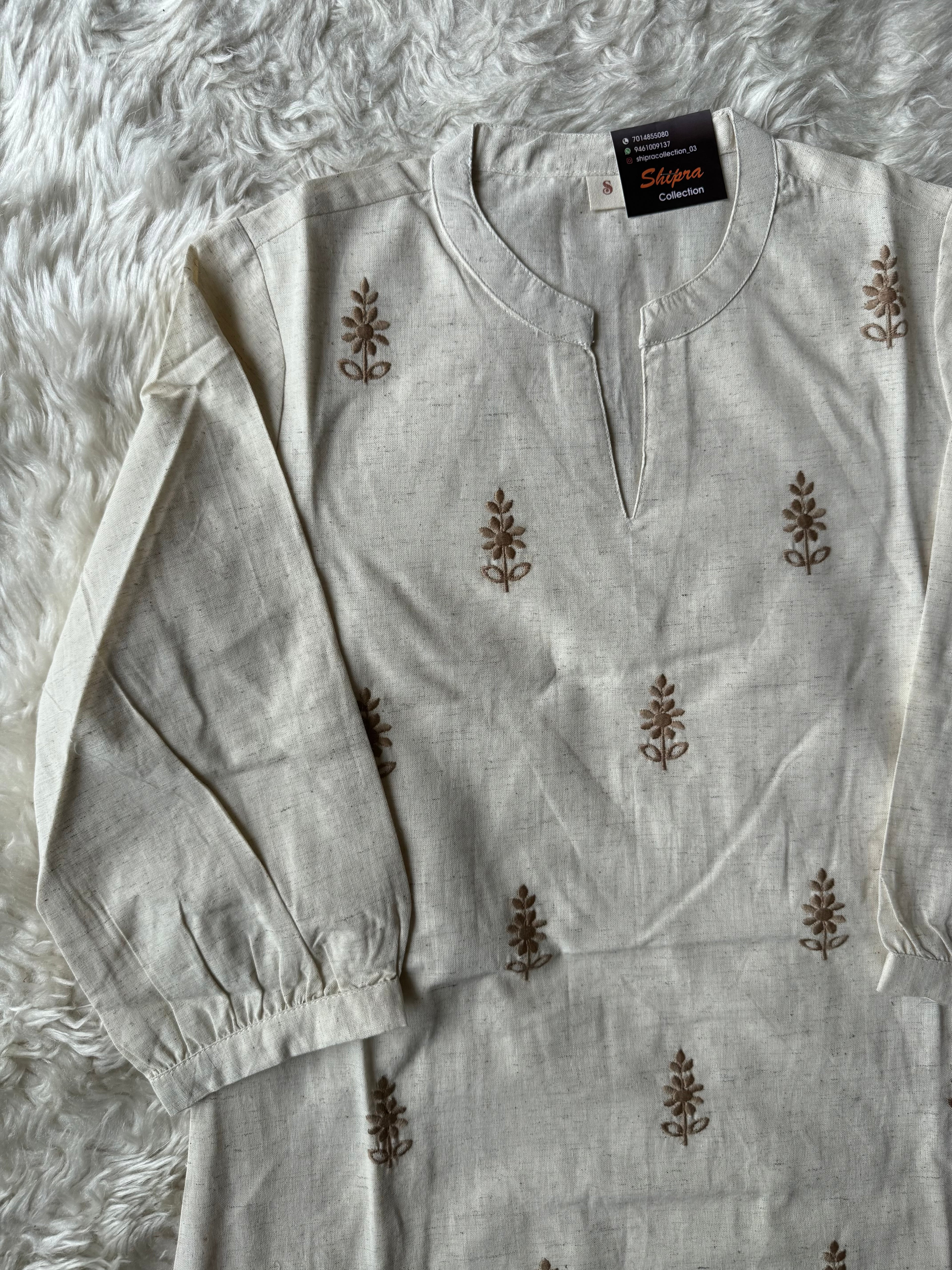 Soft Khadi Cotton Co-ord Set