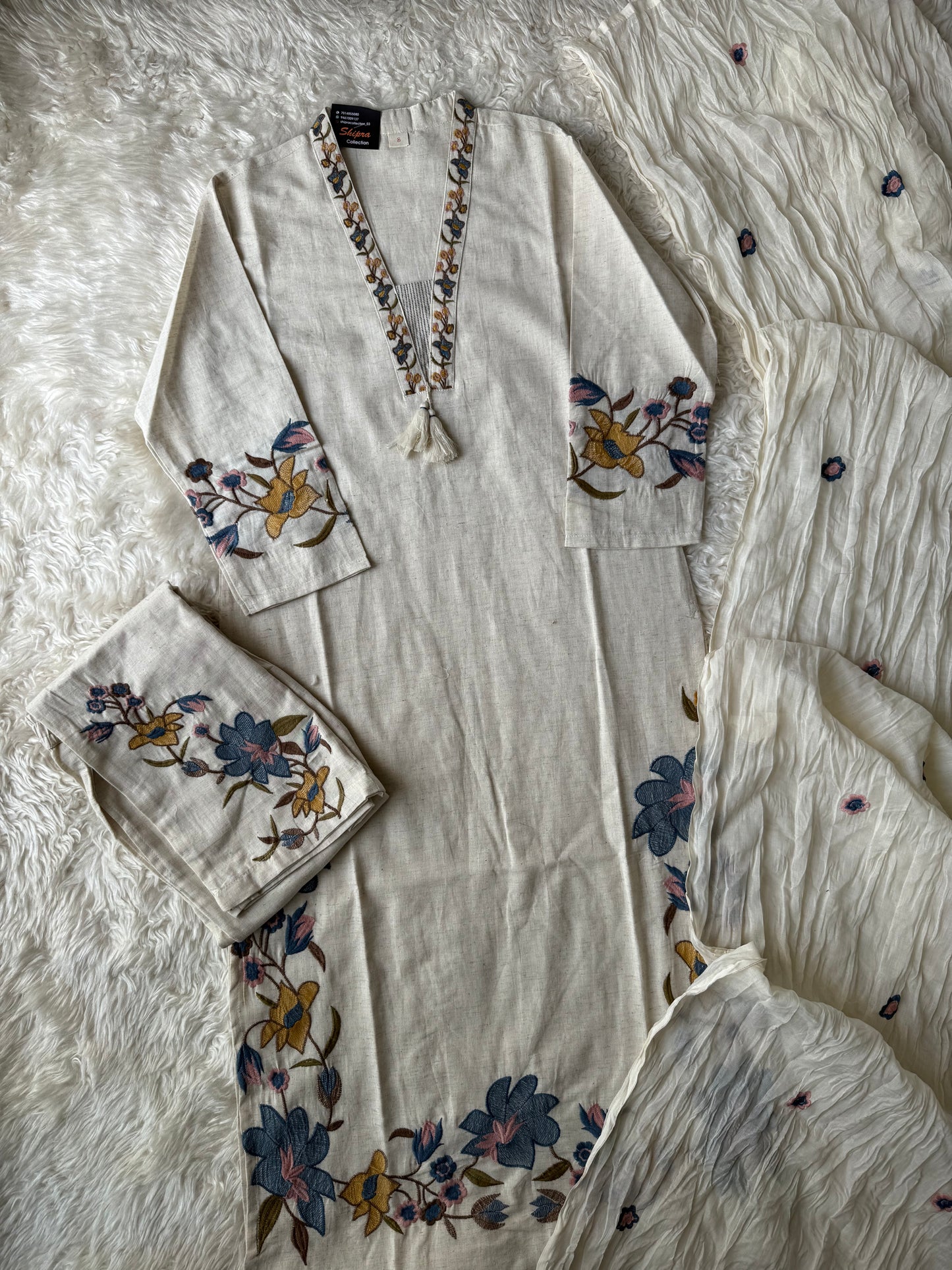 Khadi Cotton Thread Work Set