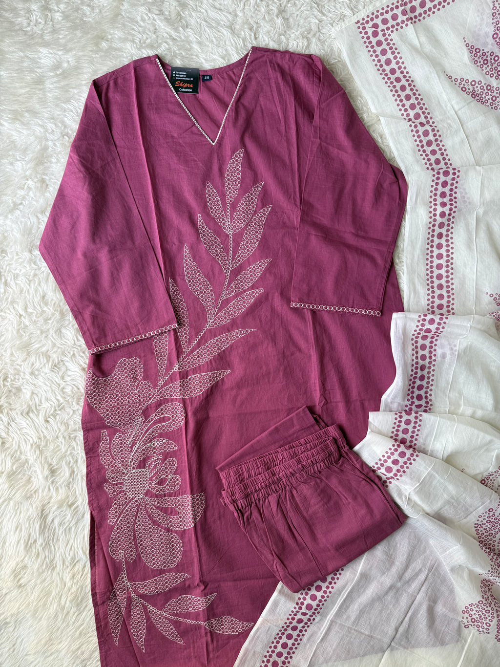 Premium Cotton Thread Work Collection