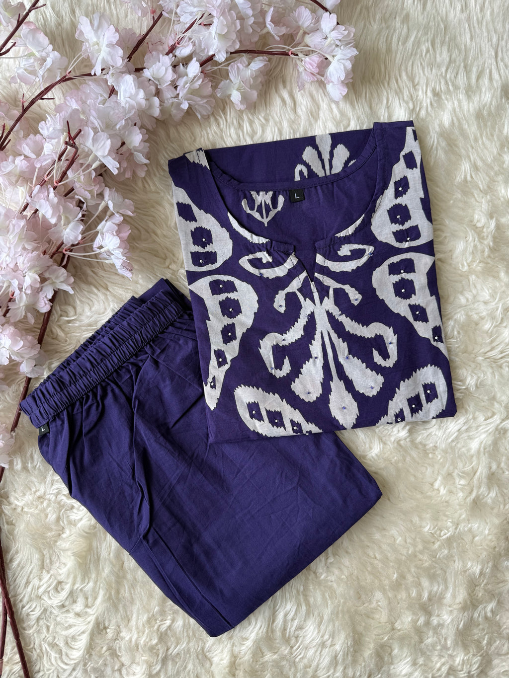 Cotton Kurti Pant Set