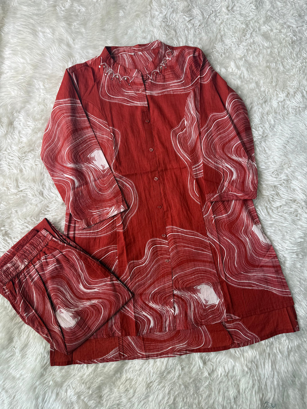 Pure Cotton Co-ord Set