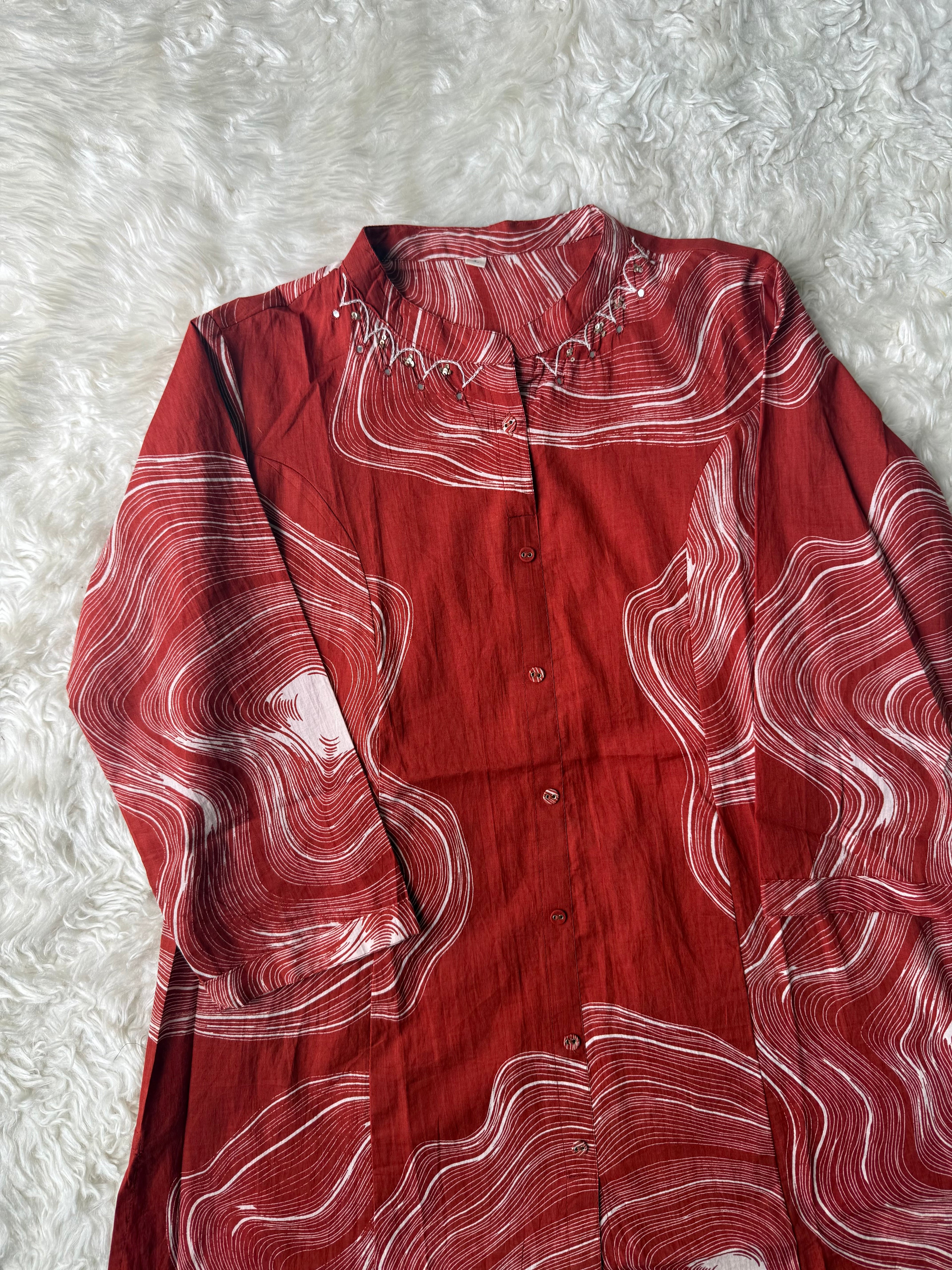 Pure Cotton Co-ord Set