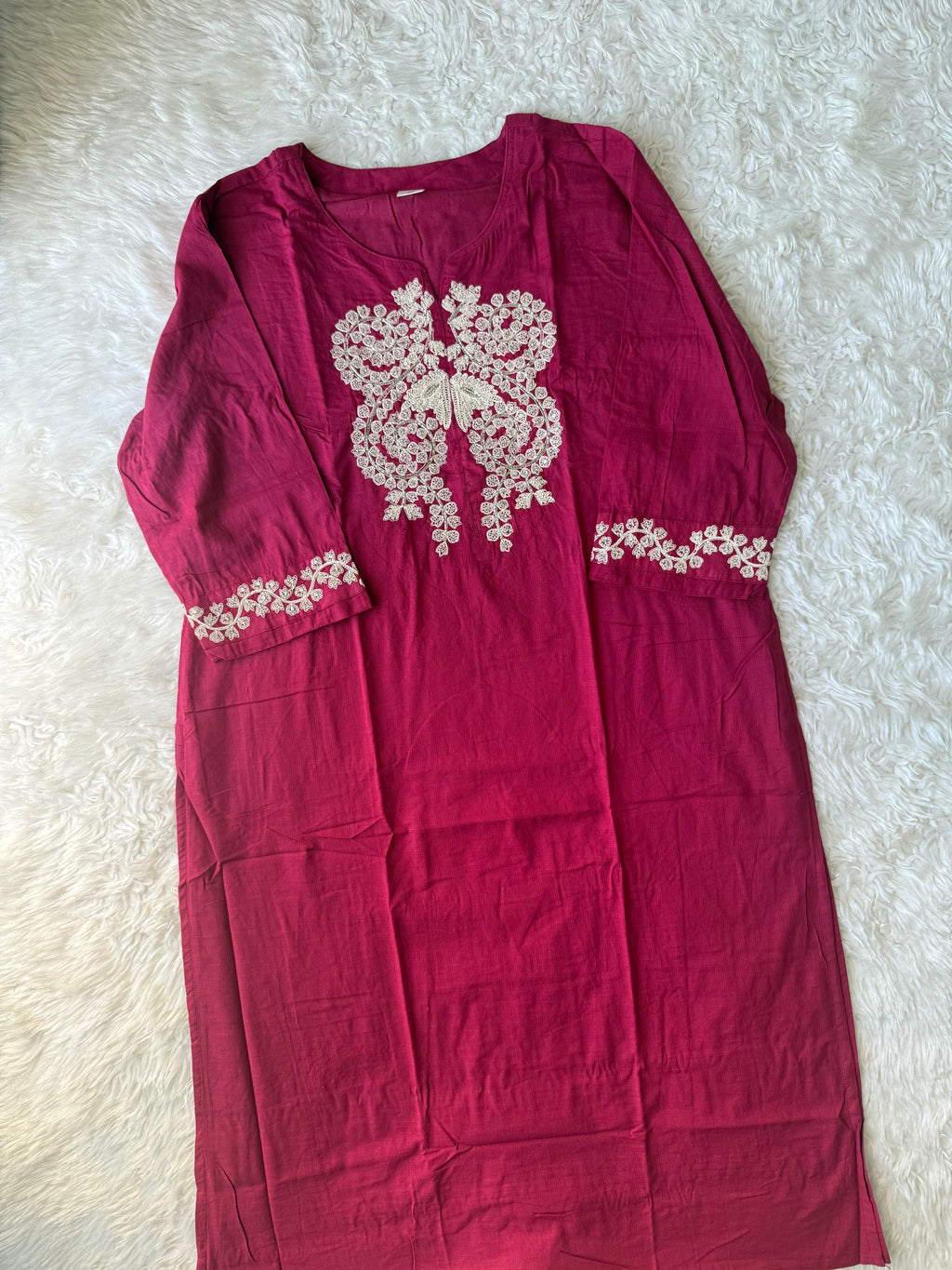 Premium Cotton Kurti Pant Dupatta Set