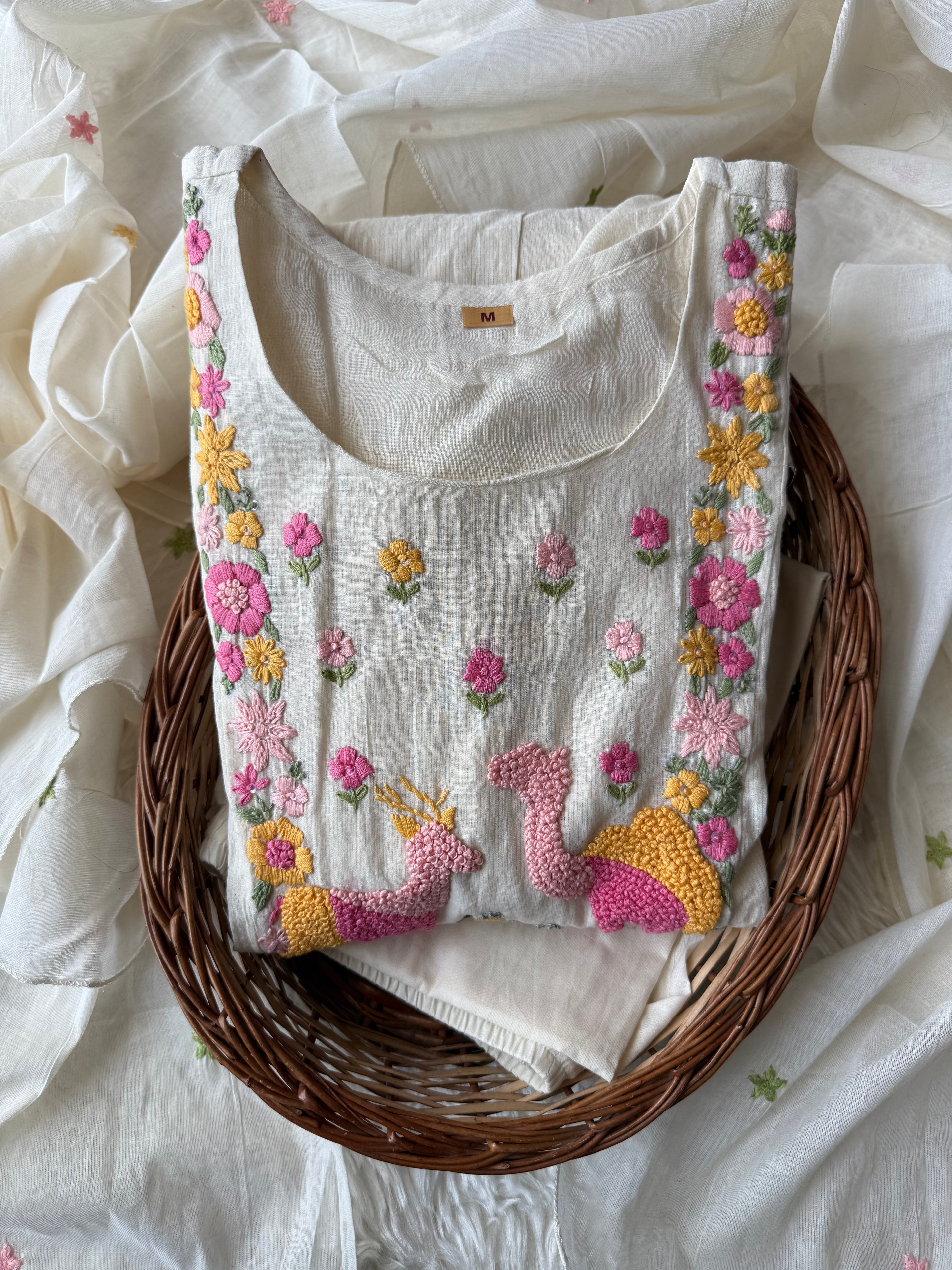 Premium Mul Cotton Embroidery Work Collection