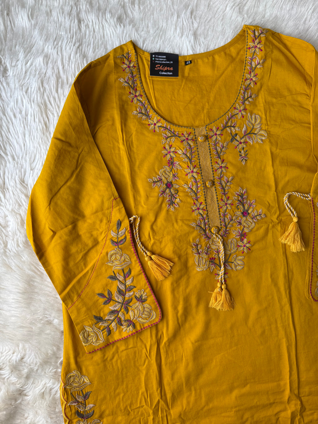 Premium Cotton Thread Work Collection