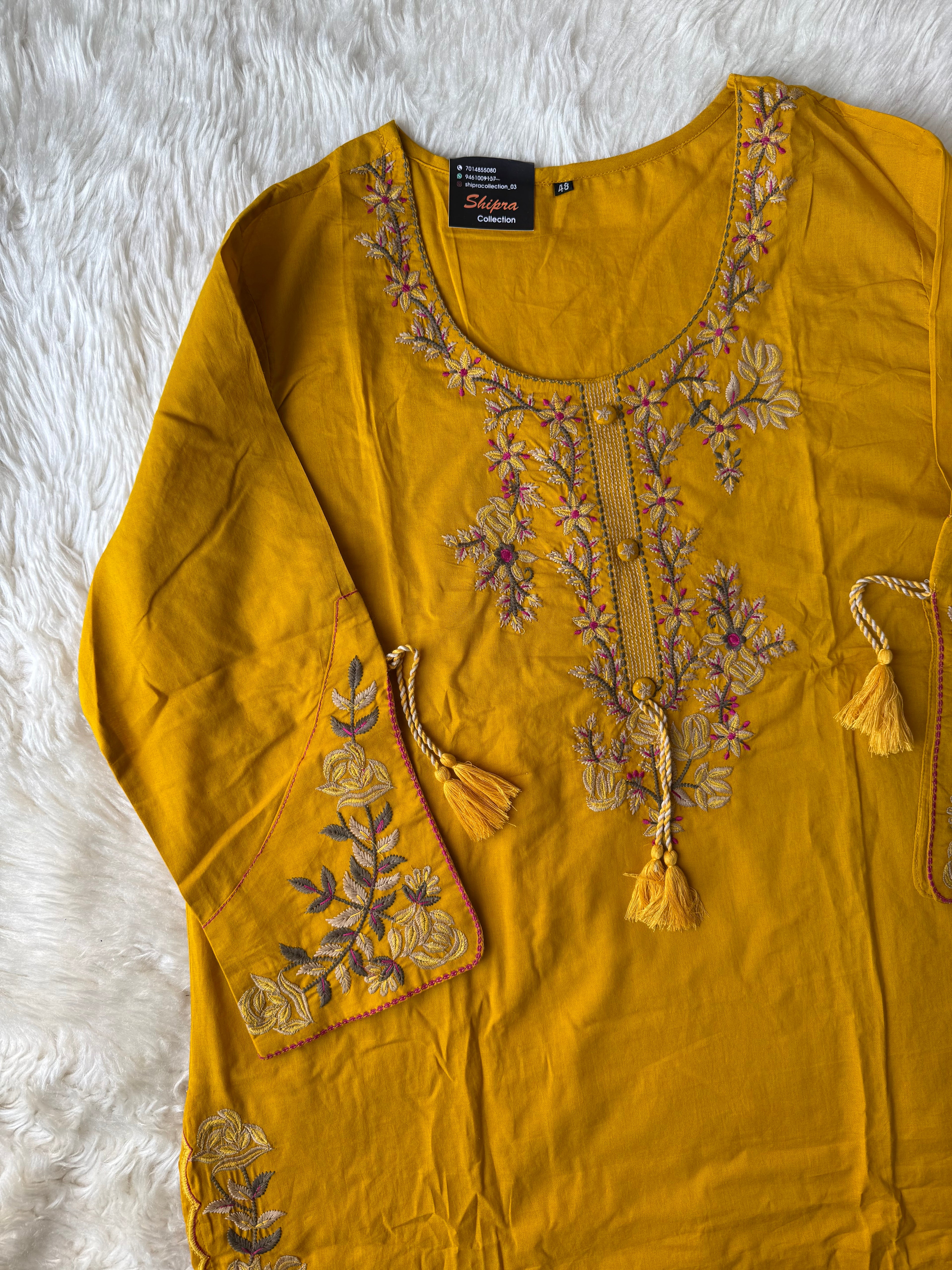 Premium Cotton Thread Work Collection