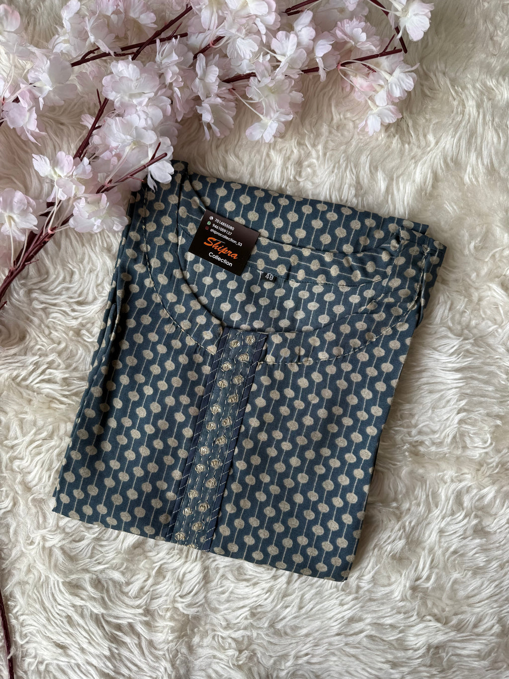 Pure Muslin Silk kurti