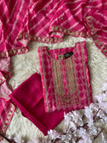 Russian Silk Kurti Pant Dupatta Set
