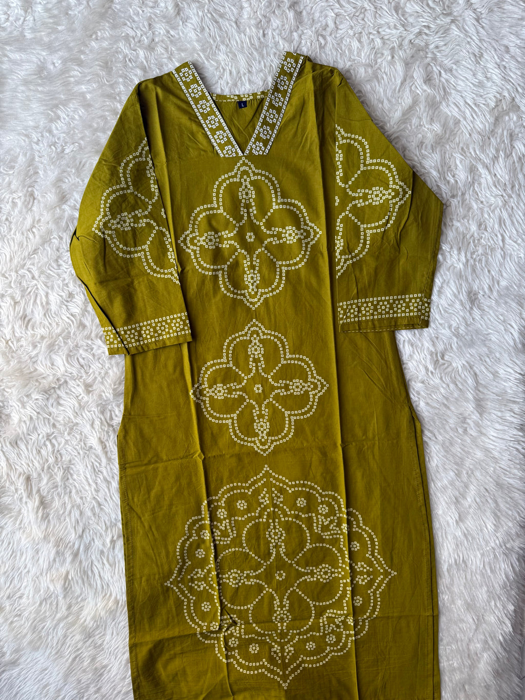 Cotton Kurti Pant Set