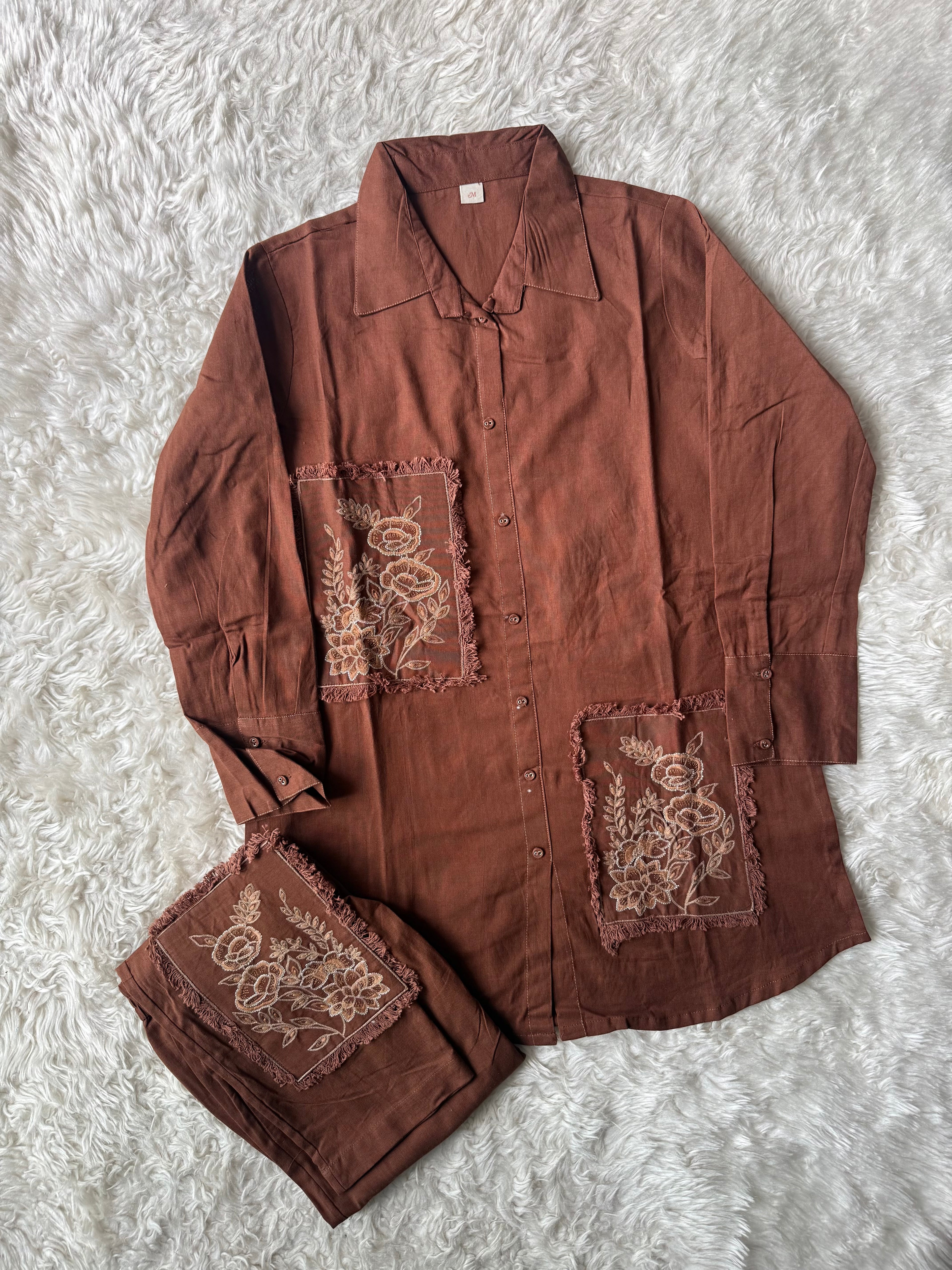 Pure Cotton Co-ord Set