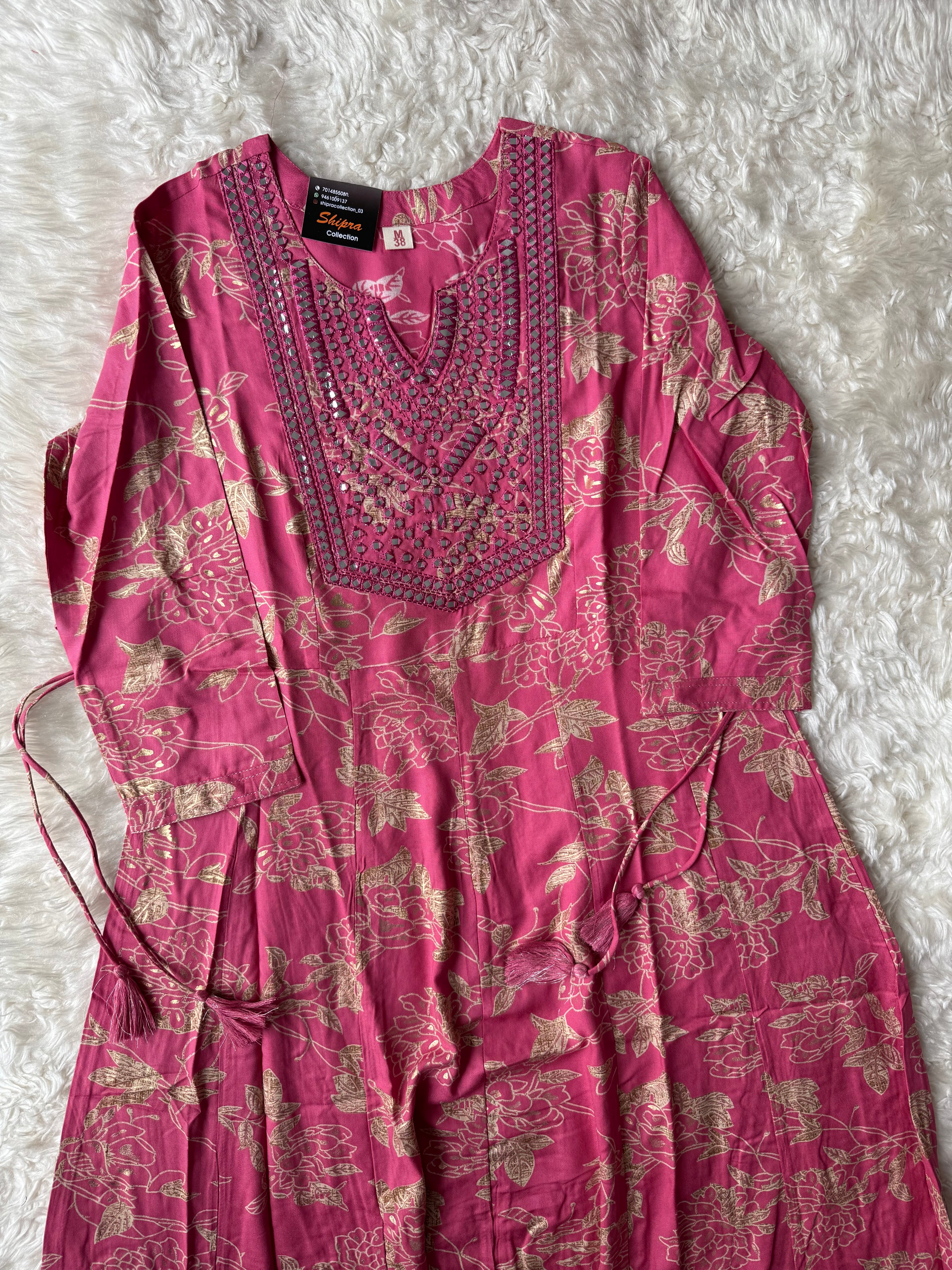Rayon FLARE Kurti