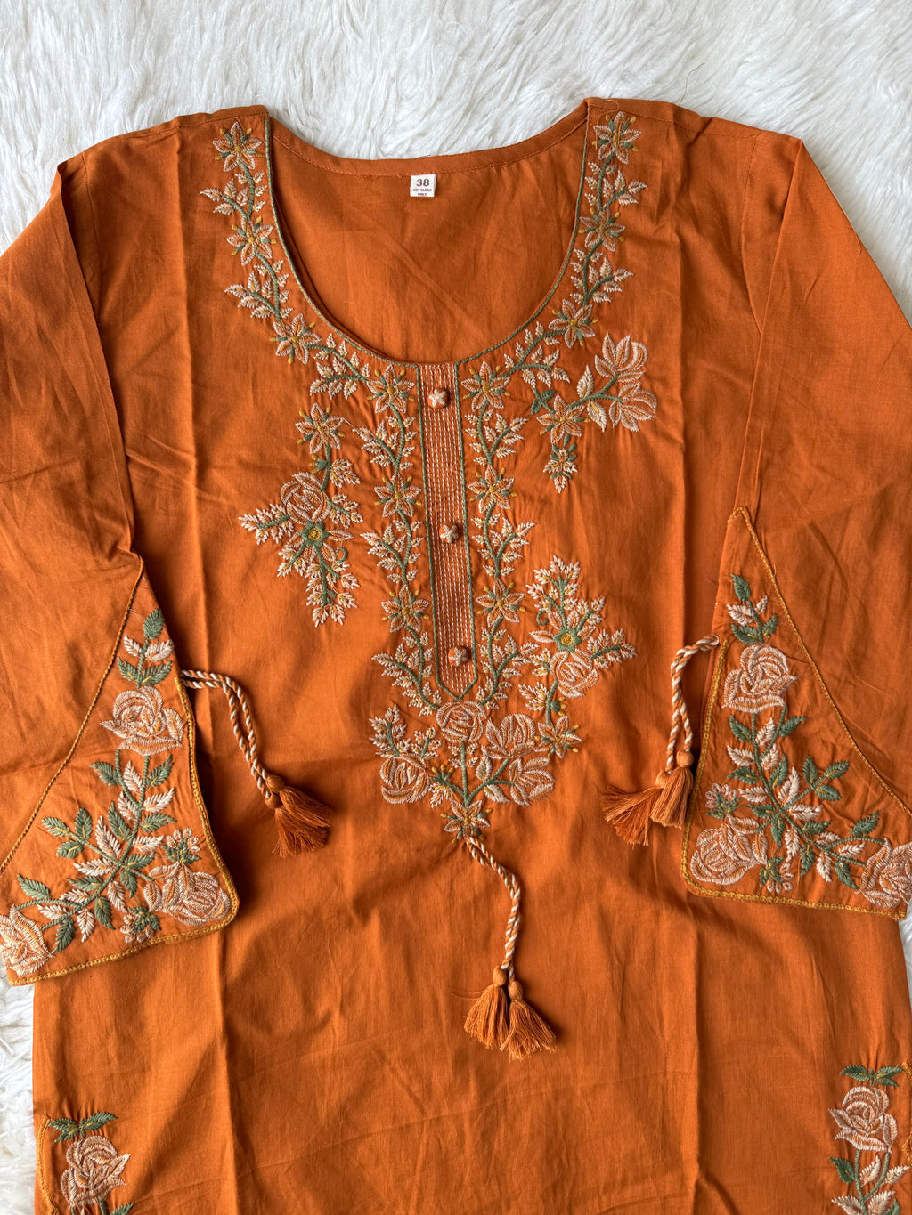 Premium Cotton Kurti Pant Dupatta Set