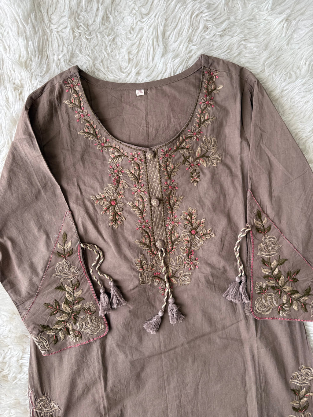 Premium Cotton Kurti Pant Dupatta Set