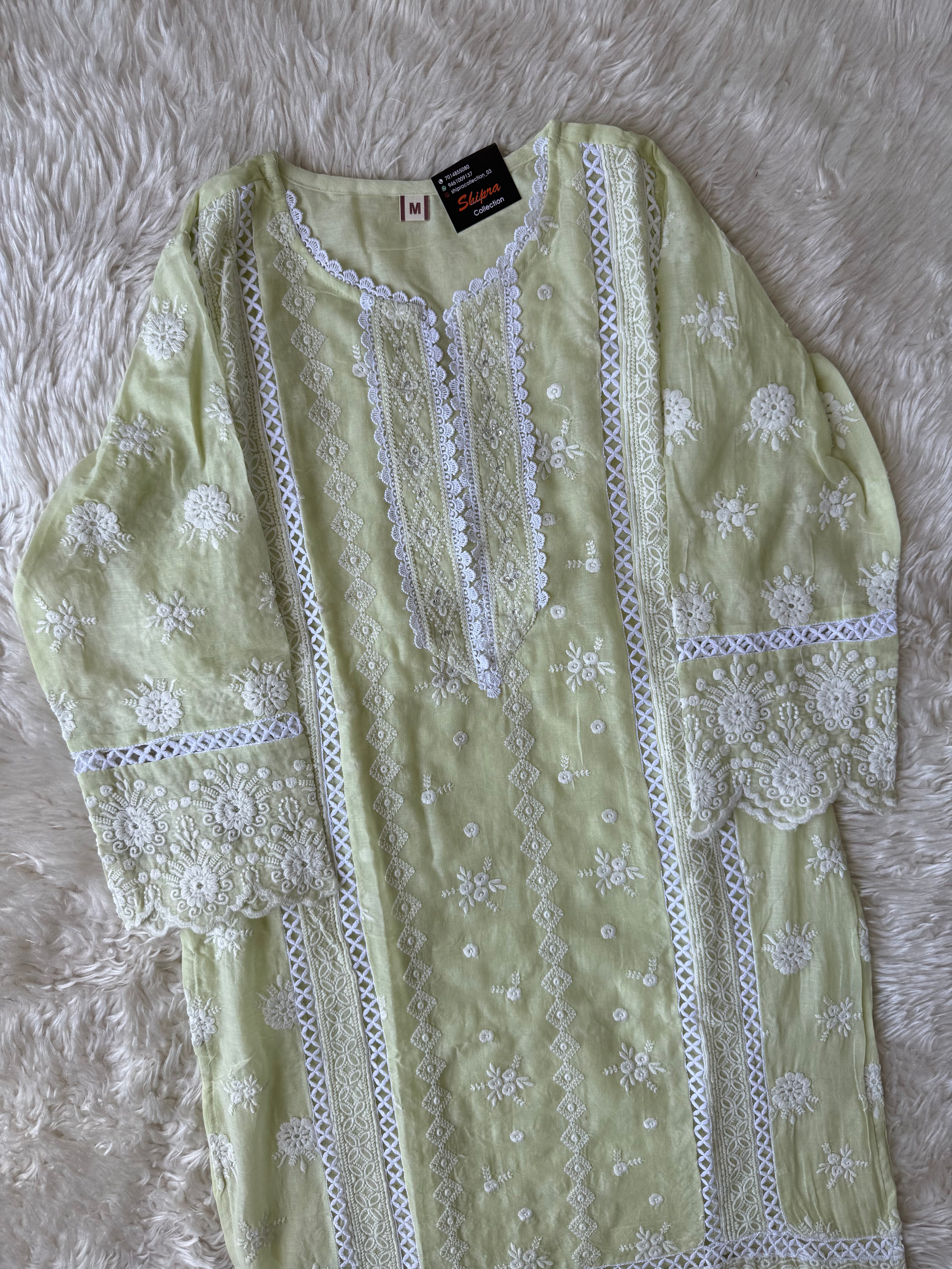 Premium Mul Cotton Chikankari Collection