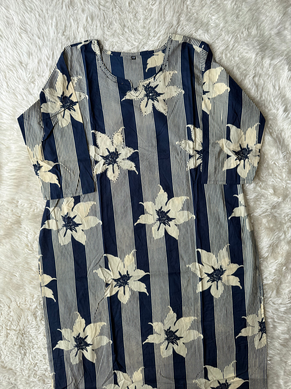Pure Cotton Kurti Pant Dupatta Set