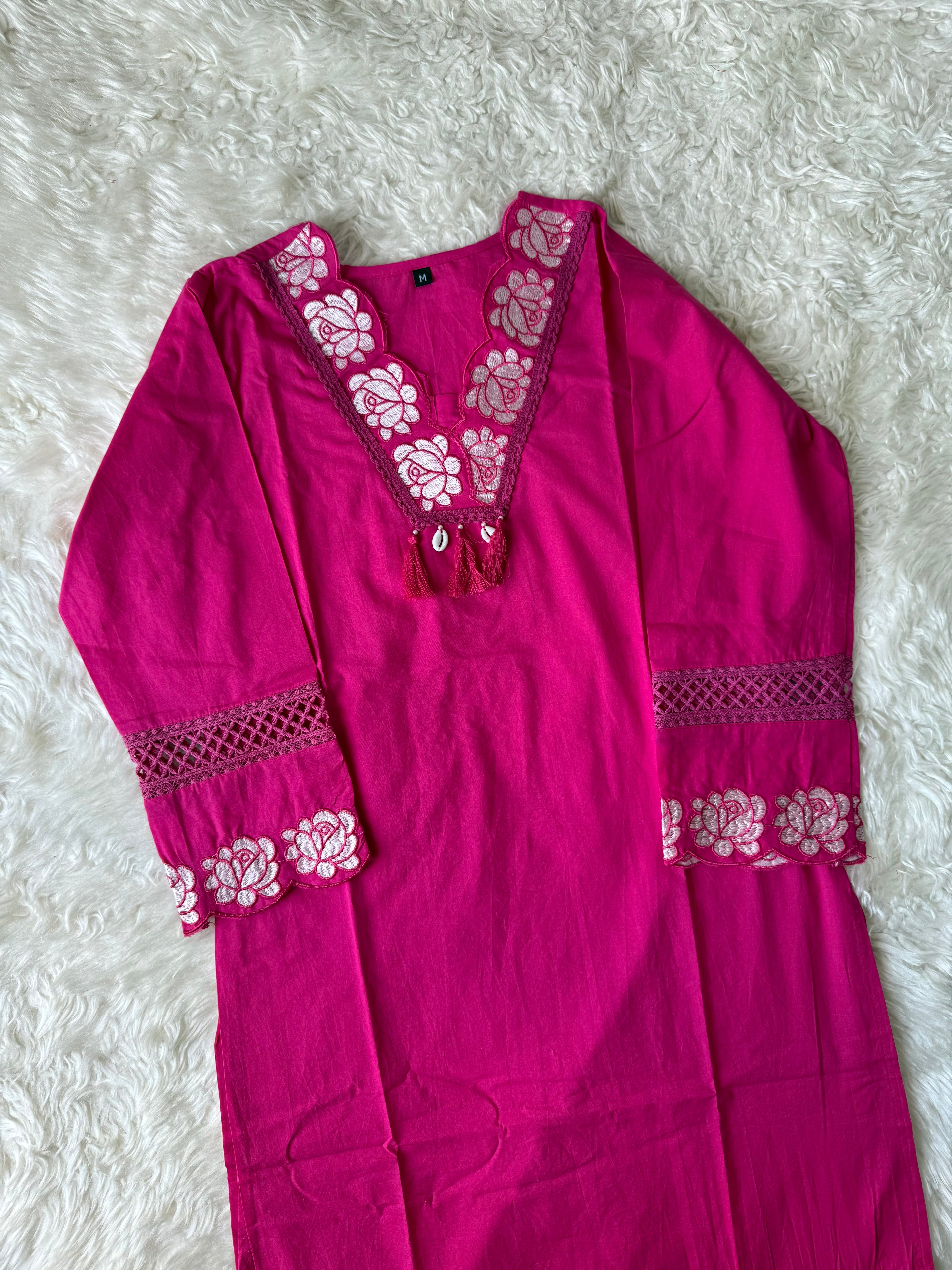 Budget Friendly Kurti Pant Dupatta Set