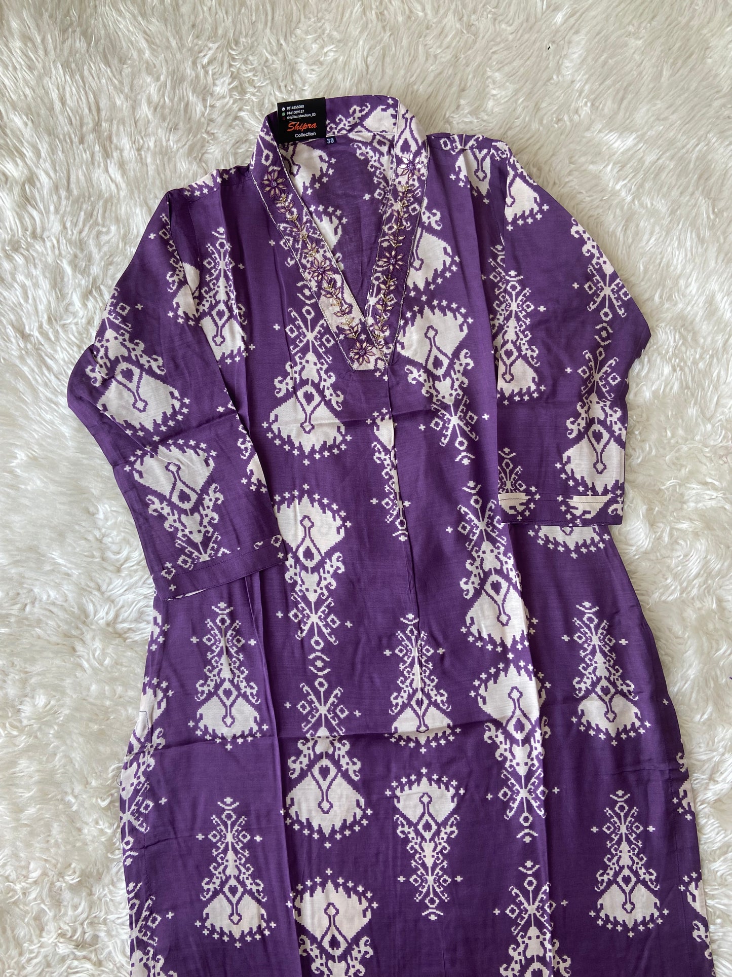 Premium Soft Muslin Silk kurti