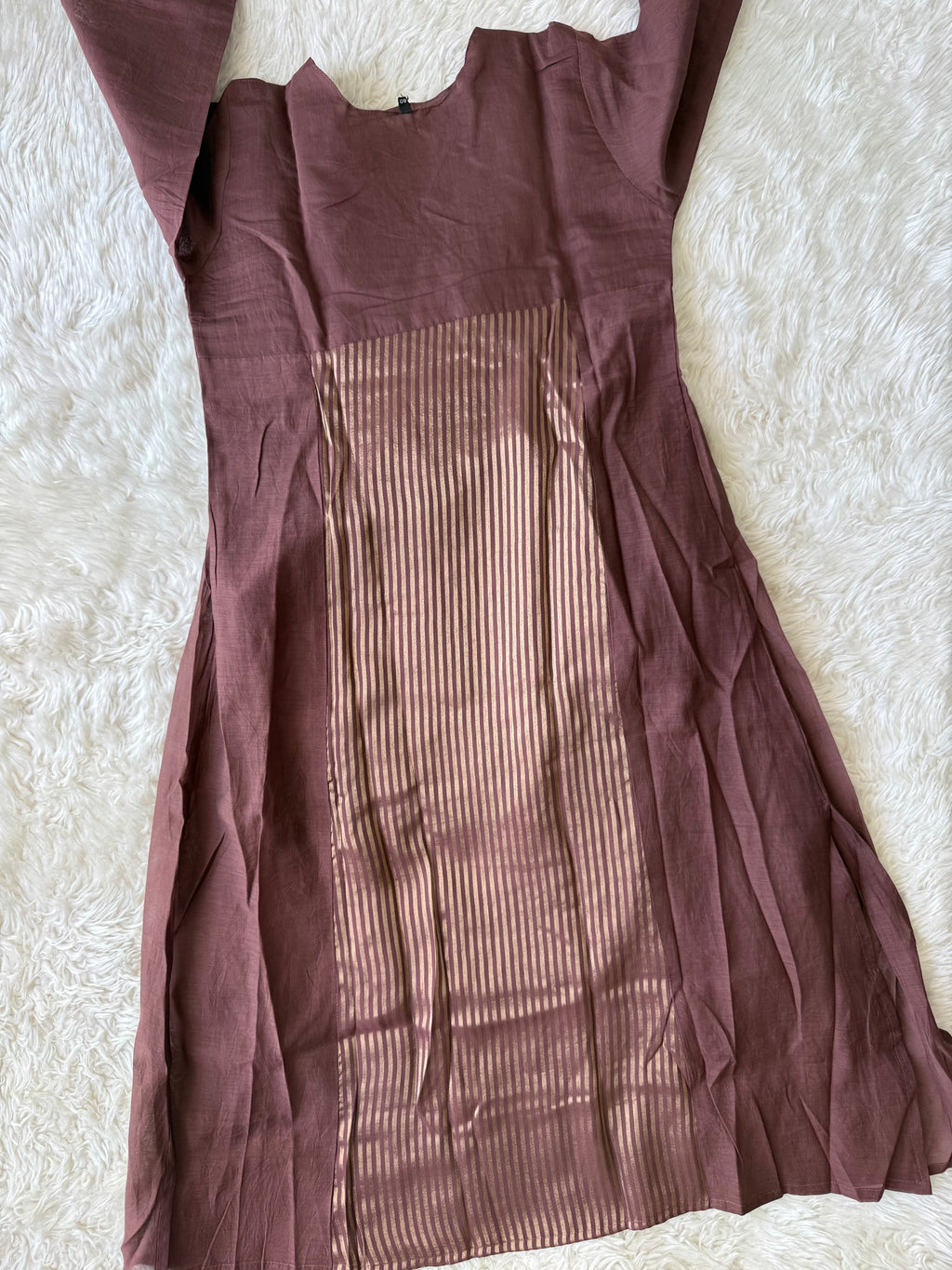 Mul Chanderi Kurti Pant Dupatta Set