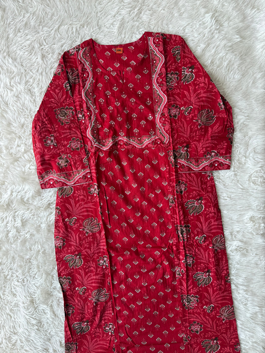 Pure Cotton Kurti Pant Set