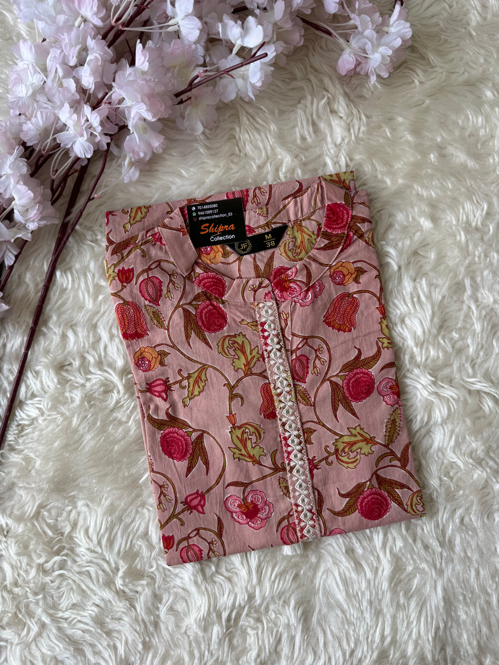 Premium Cotton Short Kurti
