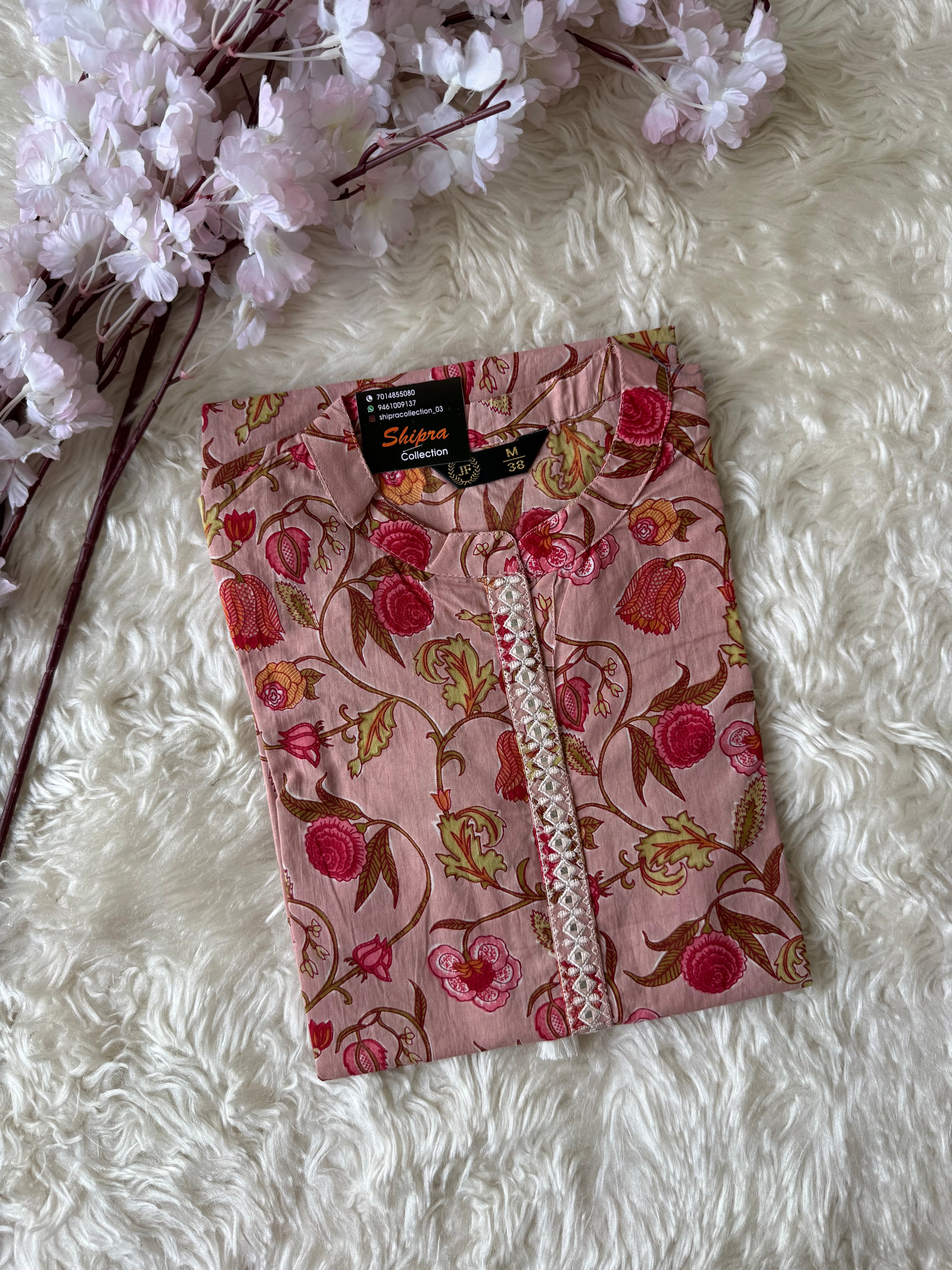 Premium Cotton Short Kurti