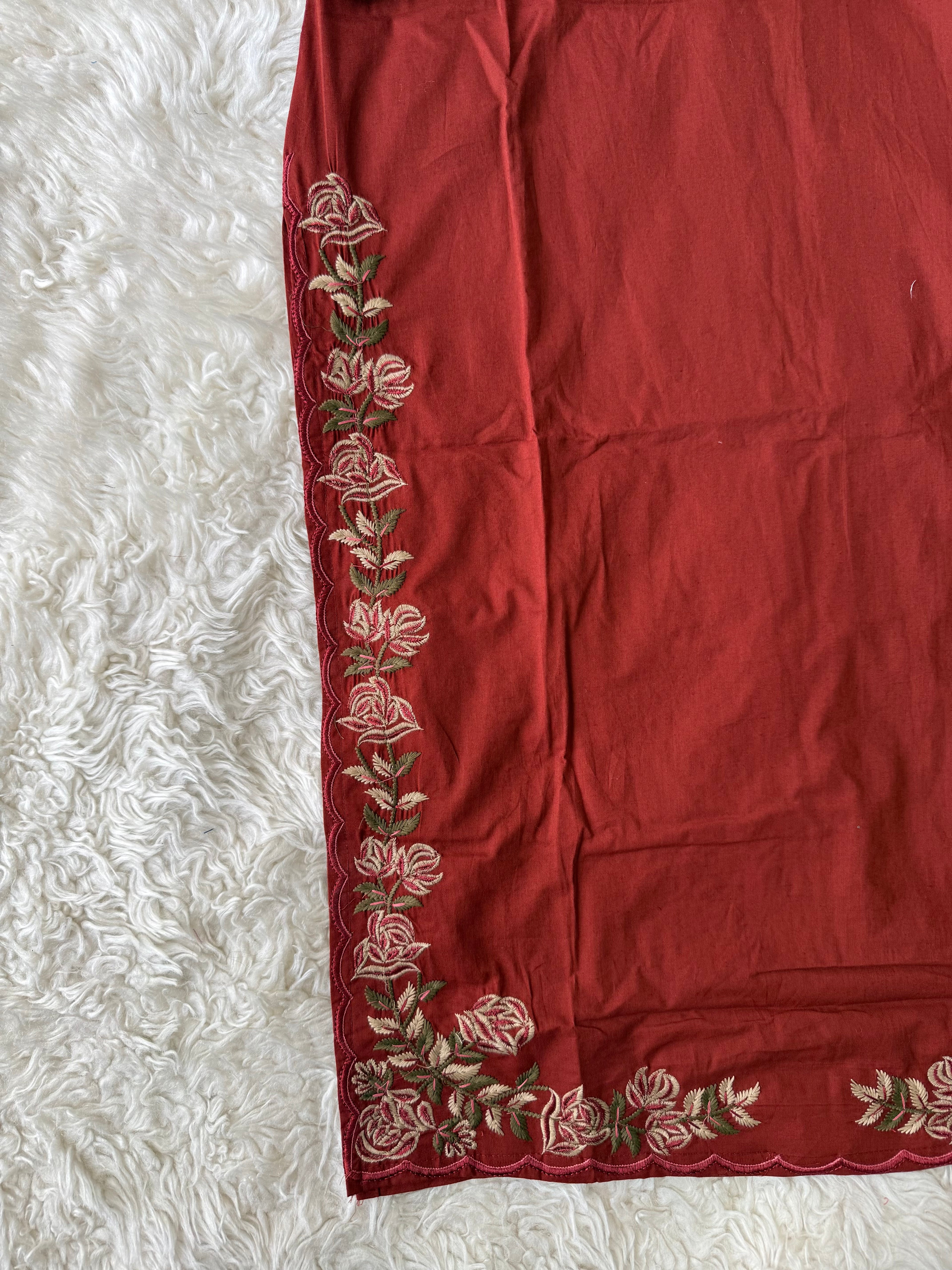 Premium Cotton Kurti Pant Dupatta Set