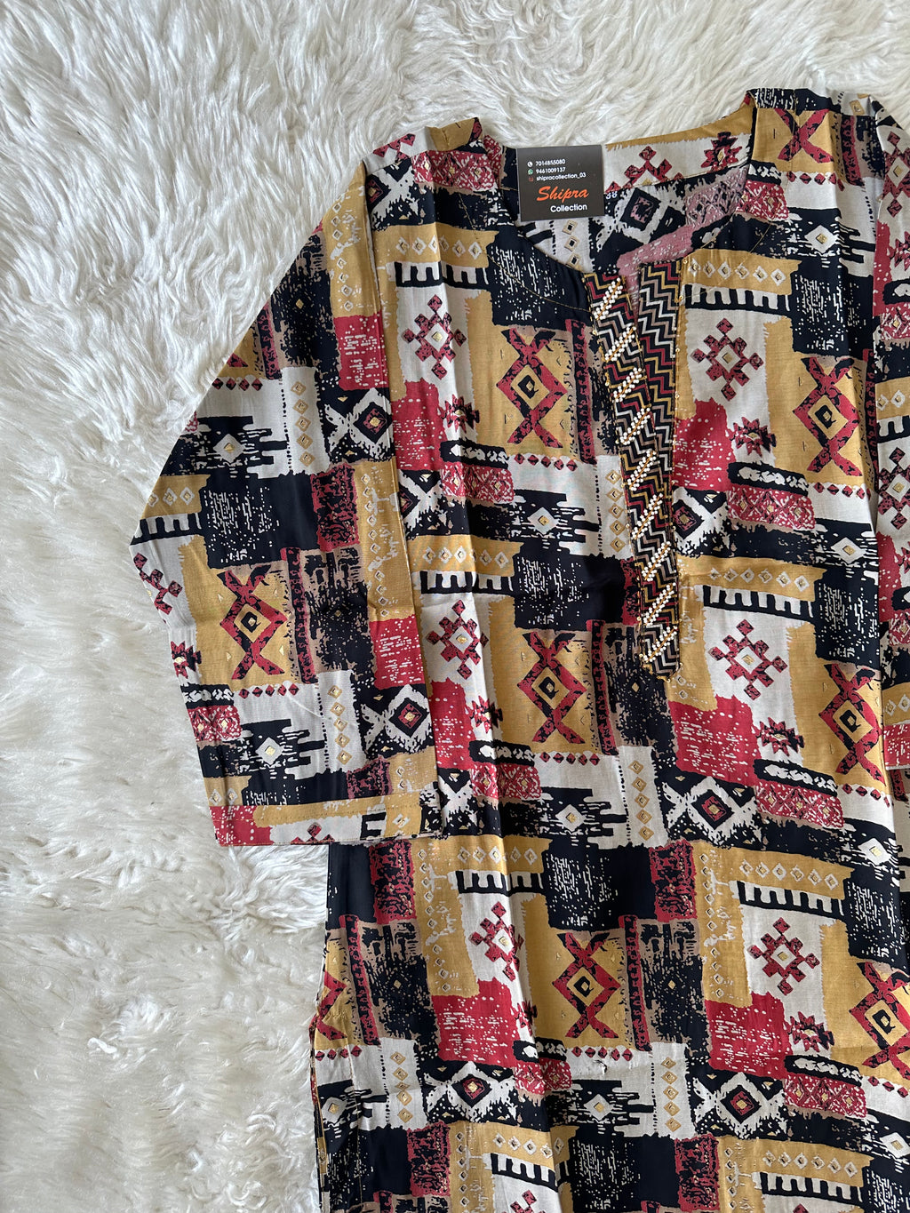 Pure Muslin Silk kurti