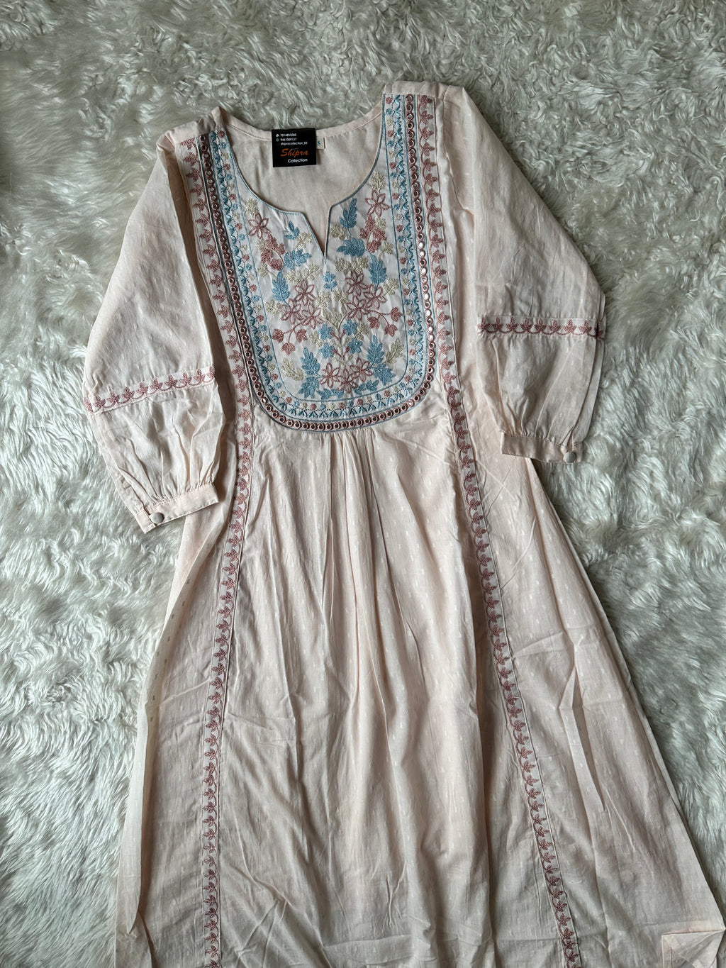 Premium Mul Cotton Thread Work Collection