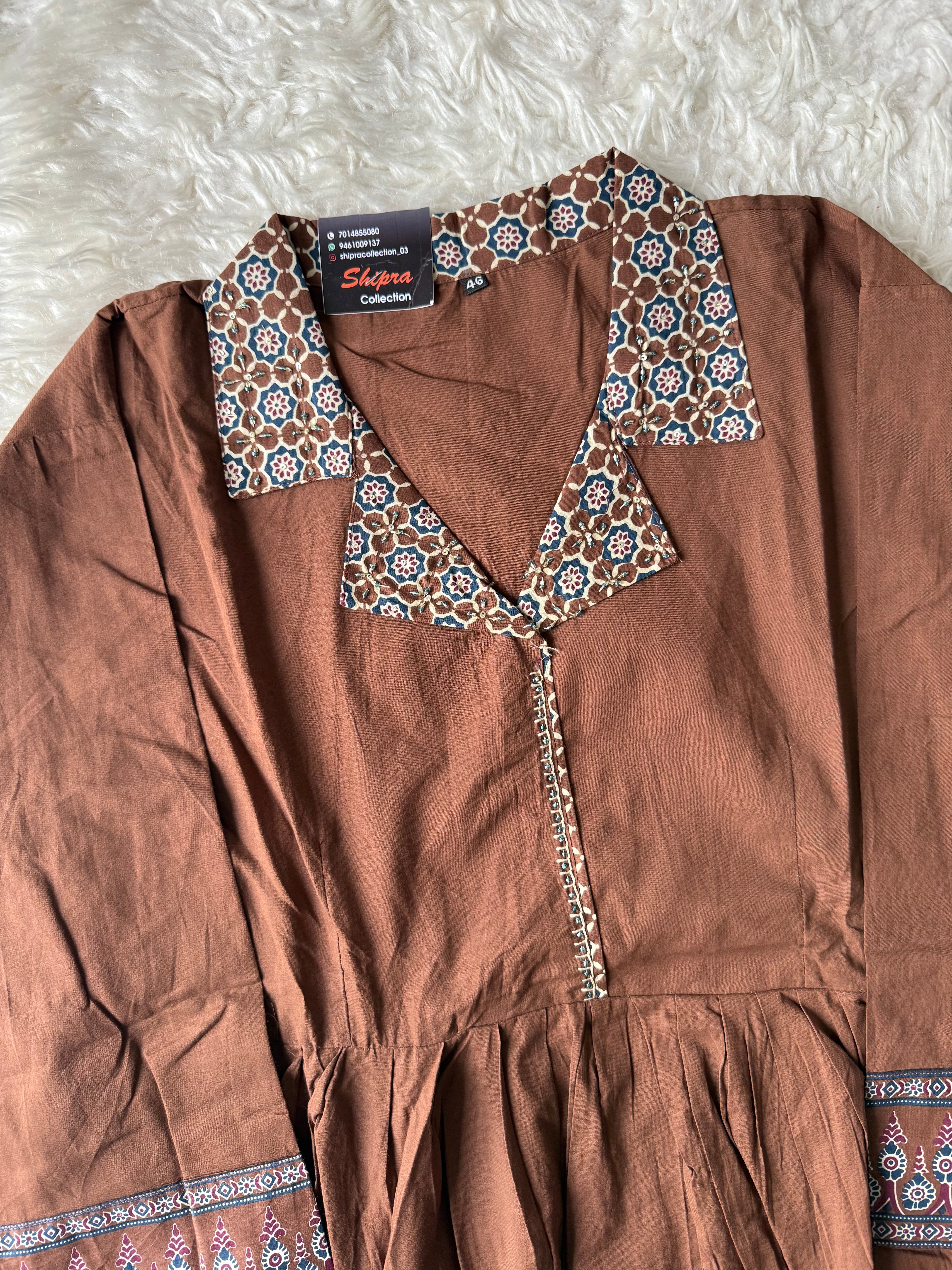 Premium Cotton Kurti Plazo Dupatta Set