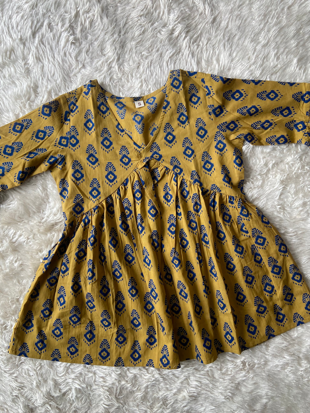 Premium Cotton Peplum Short Kurti