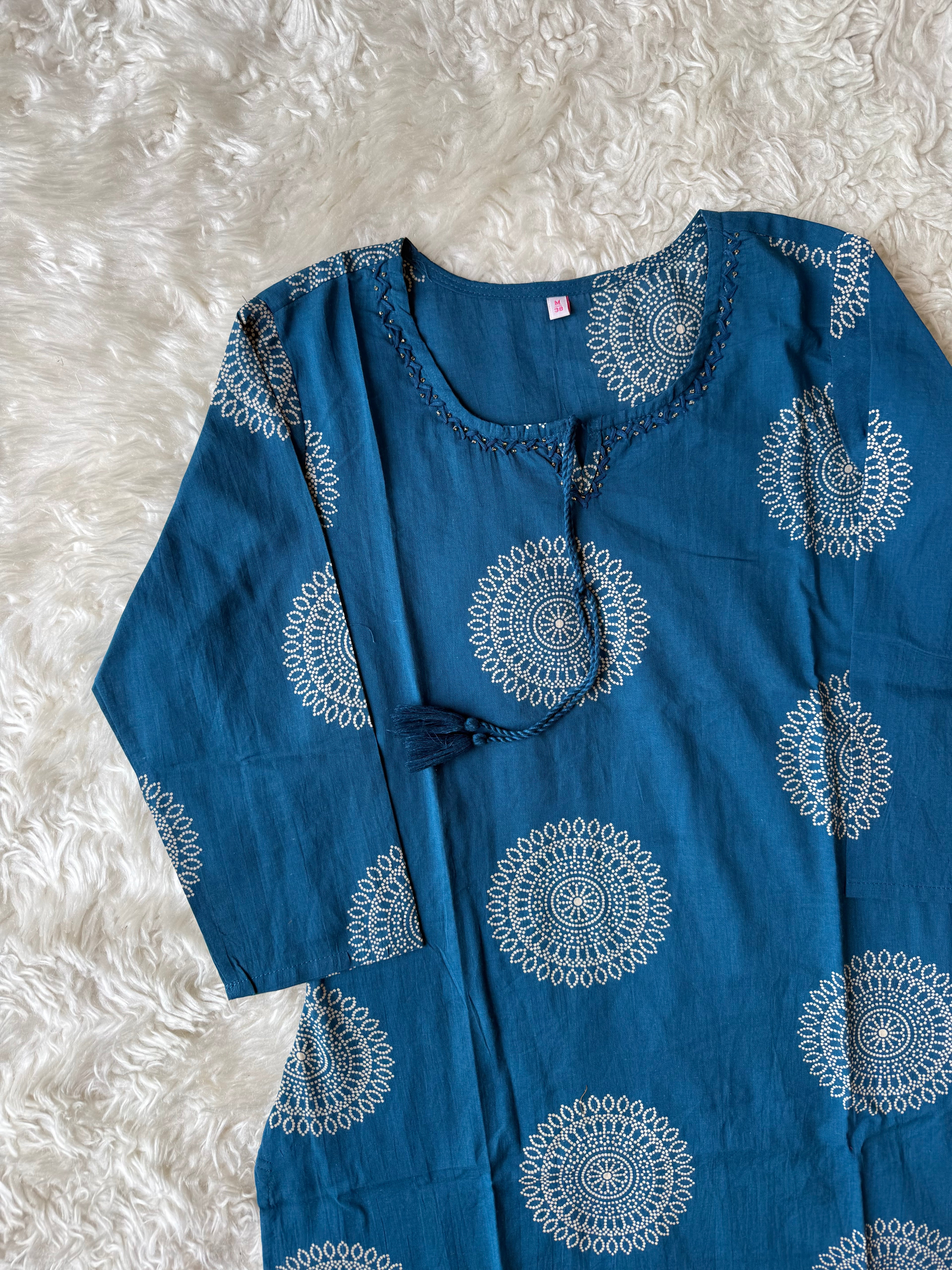 Premium Cotton Kurti Pant Dupatta Set