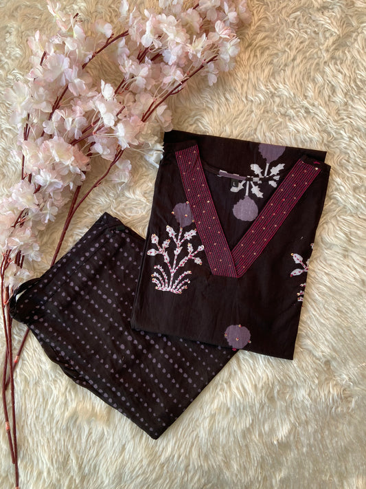Stock Clearance 🚨 Cotton Kurti Pant Set