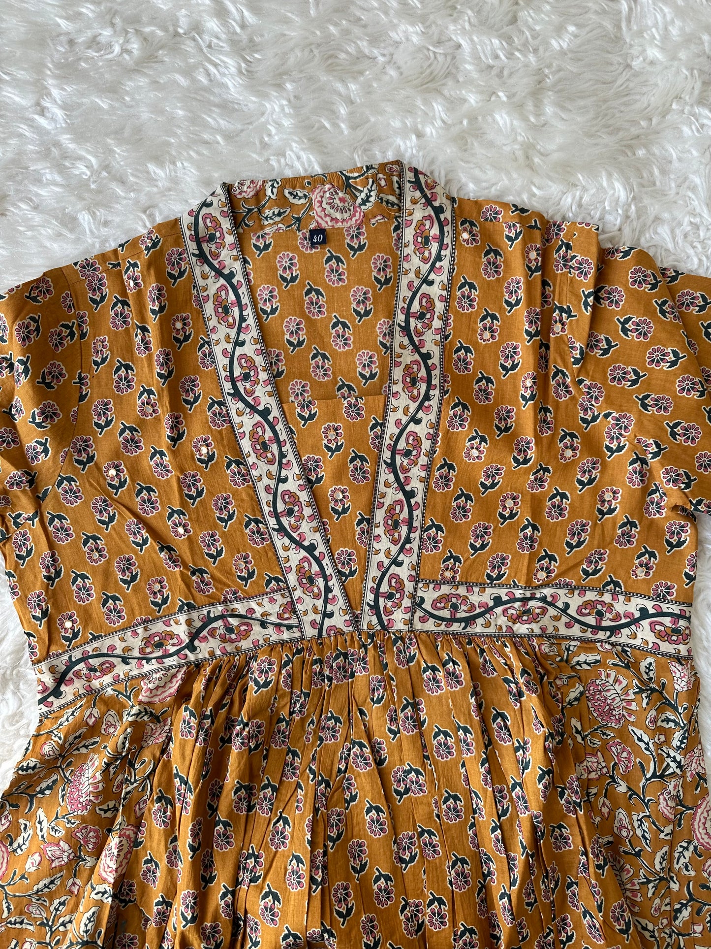Premium Cotton Alia Flare Kurti