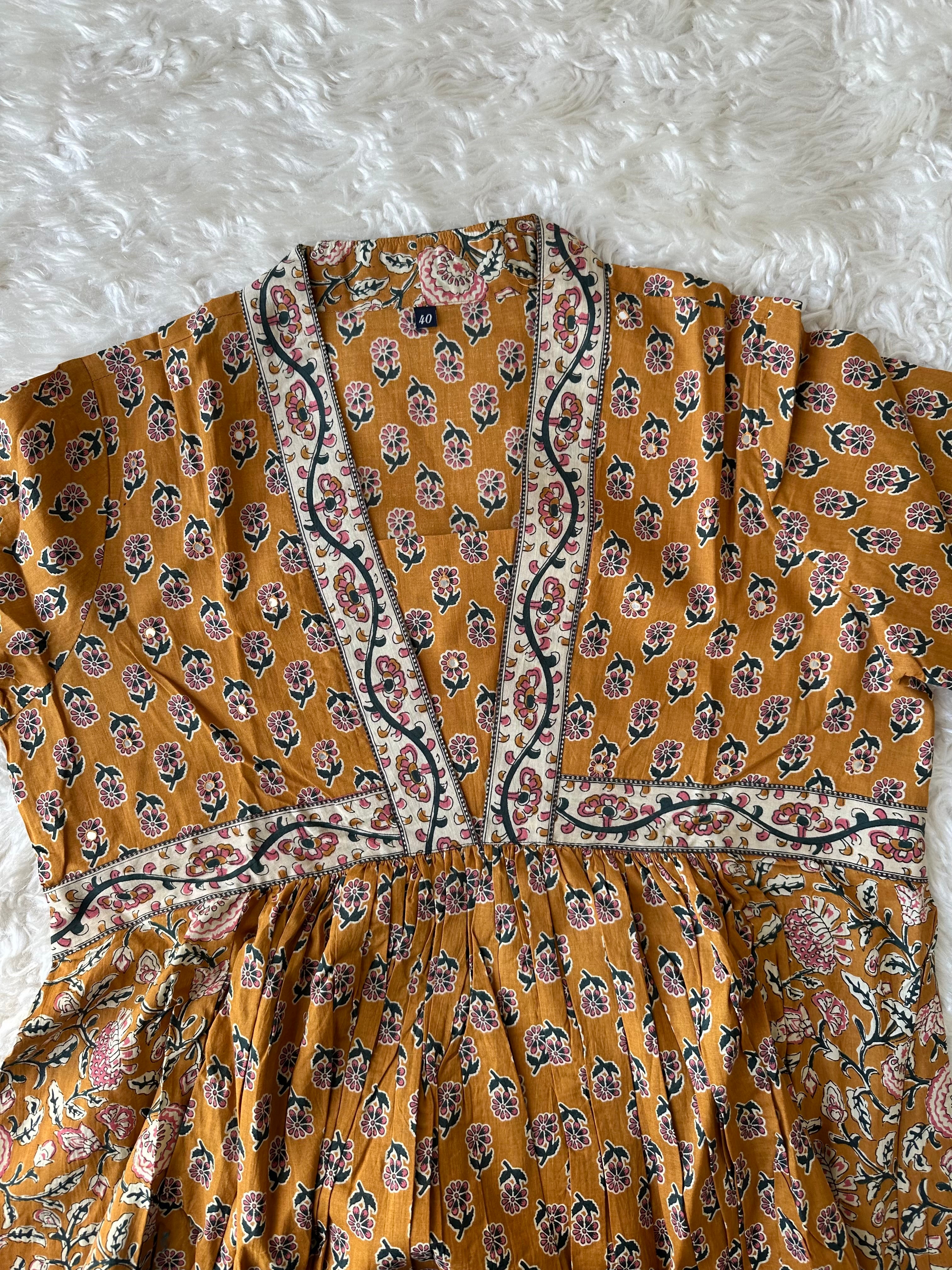 Premium Cotton Alia Flare Kurti