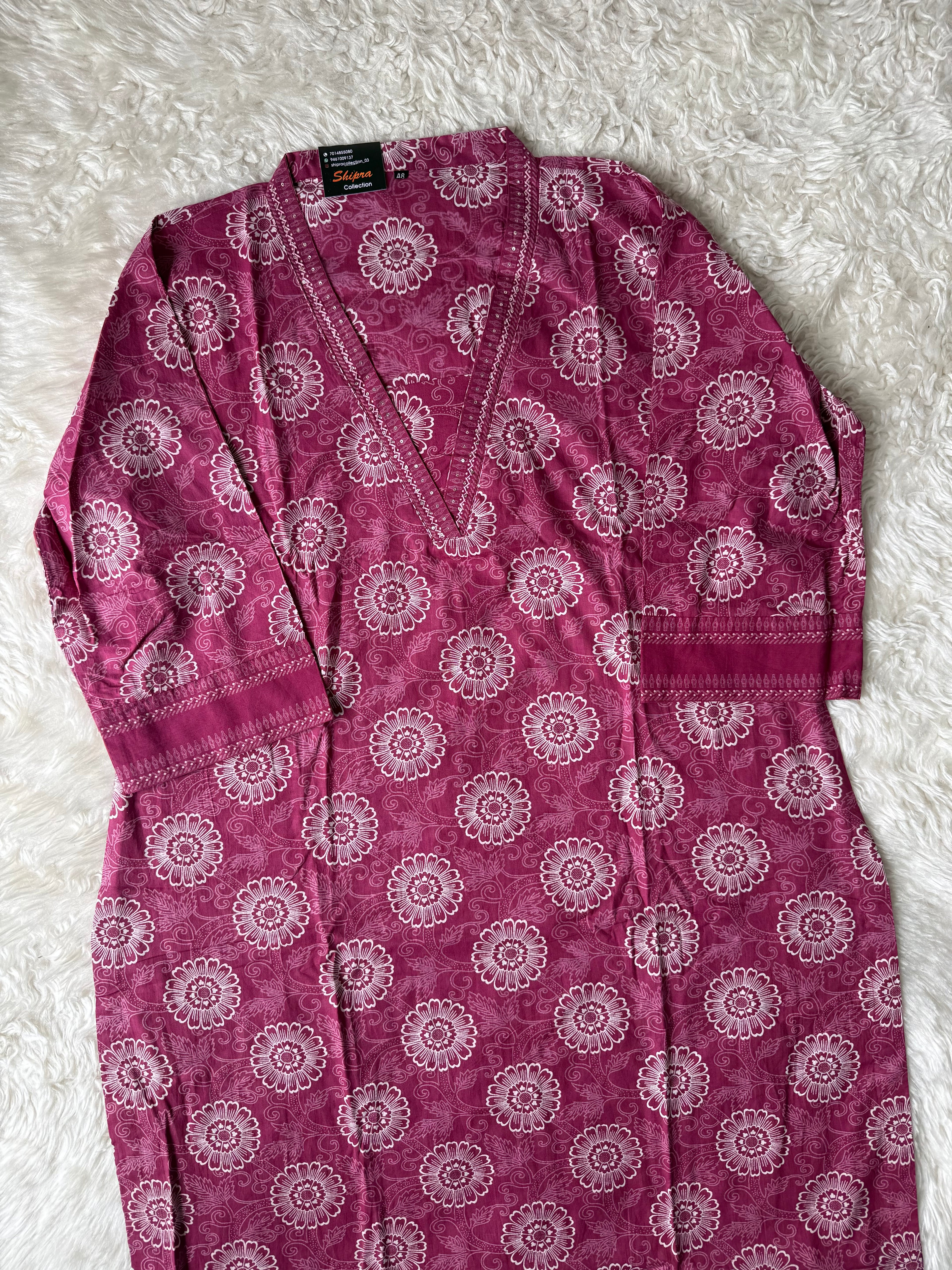 “Plus Size” Premium Cotton Co-ord Set