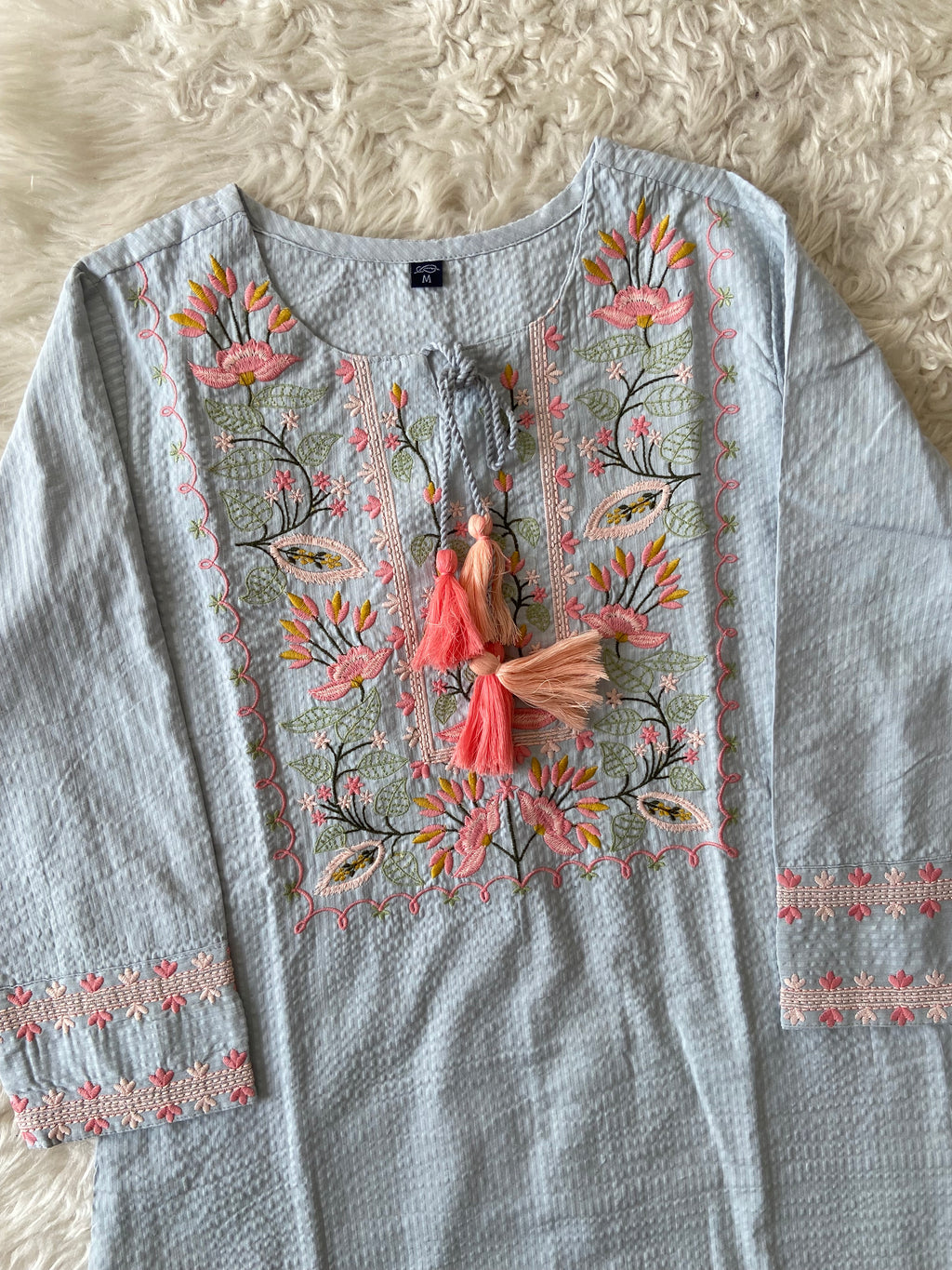 Premium Cotton Thread Work Collection