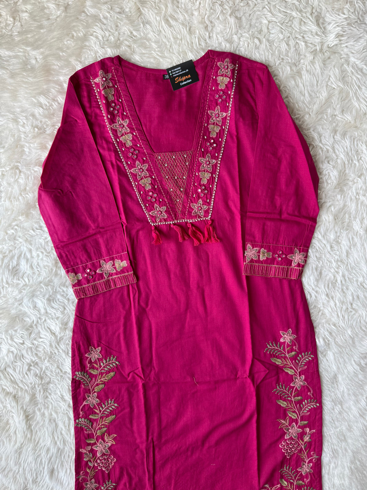 Premium Cotton Thread Work Collection
