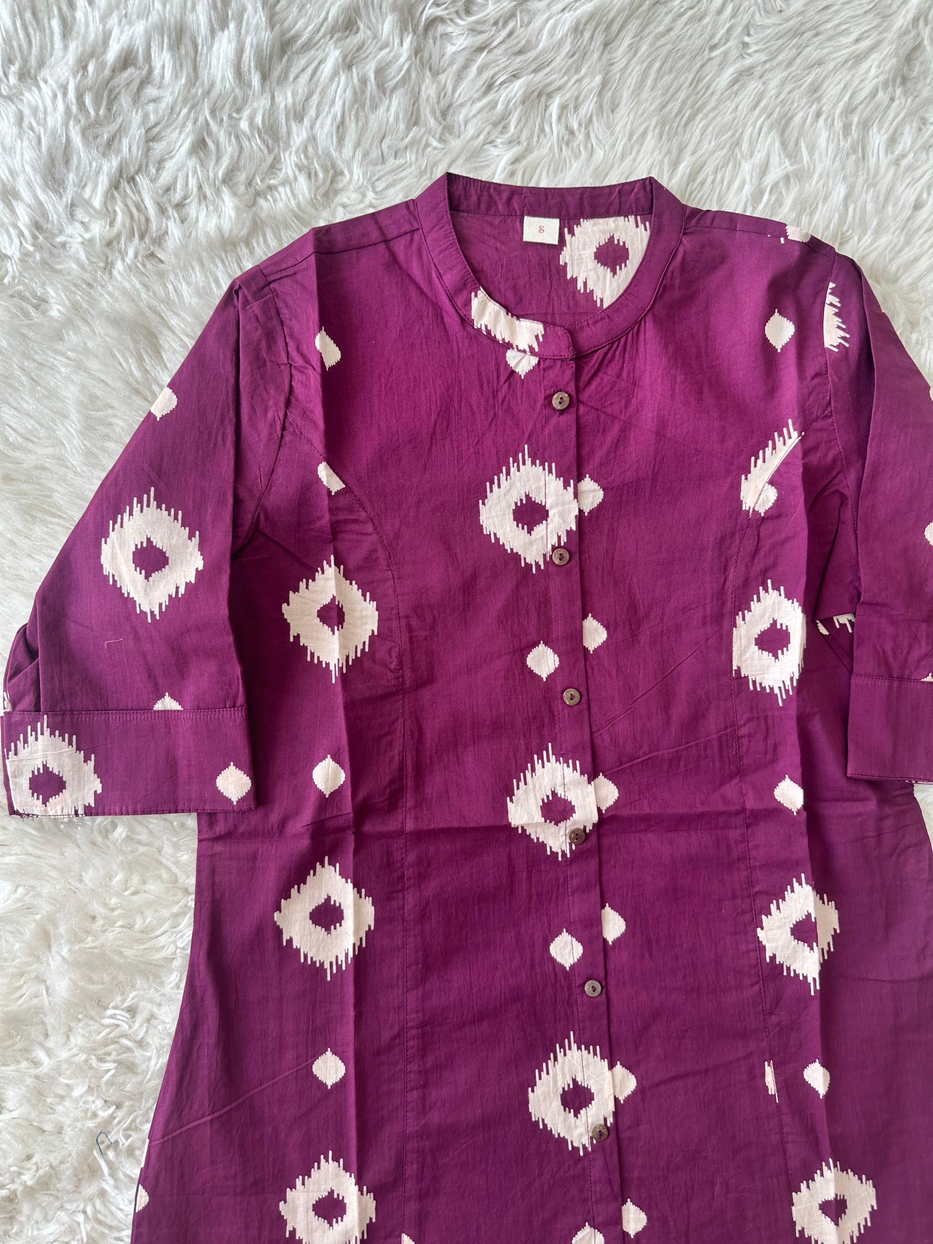 Premium Cotton Short Kurti