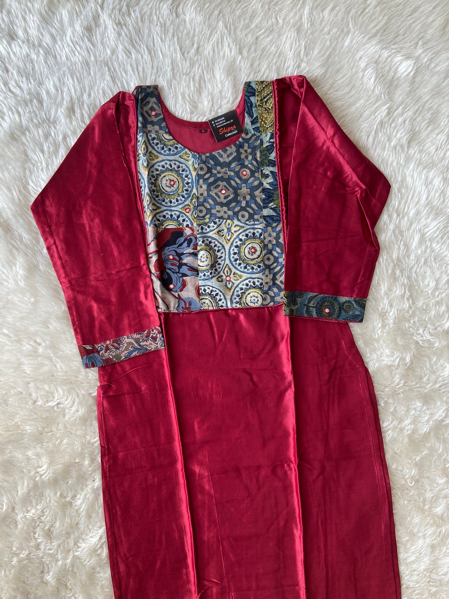 Gazi Silk Kurti