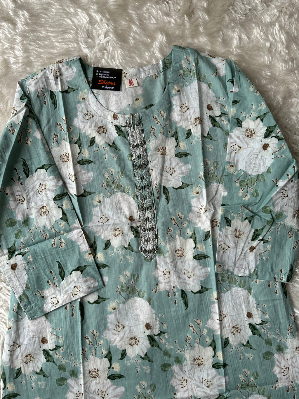 Pure Cotton Short Kurti