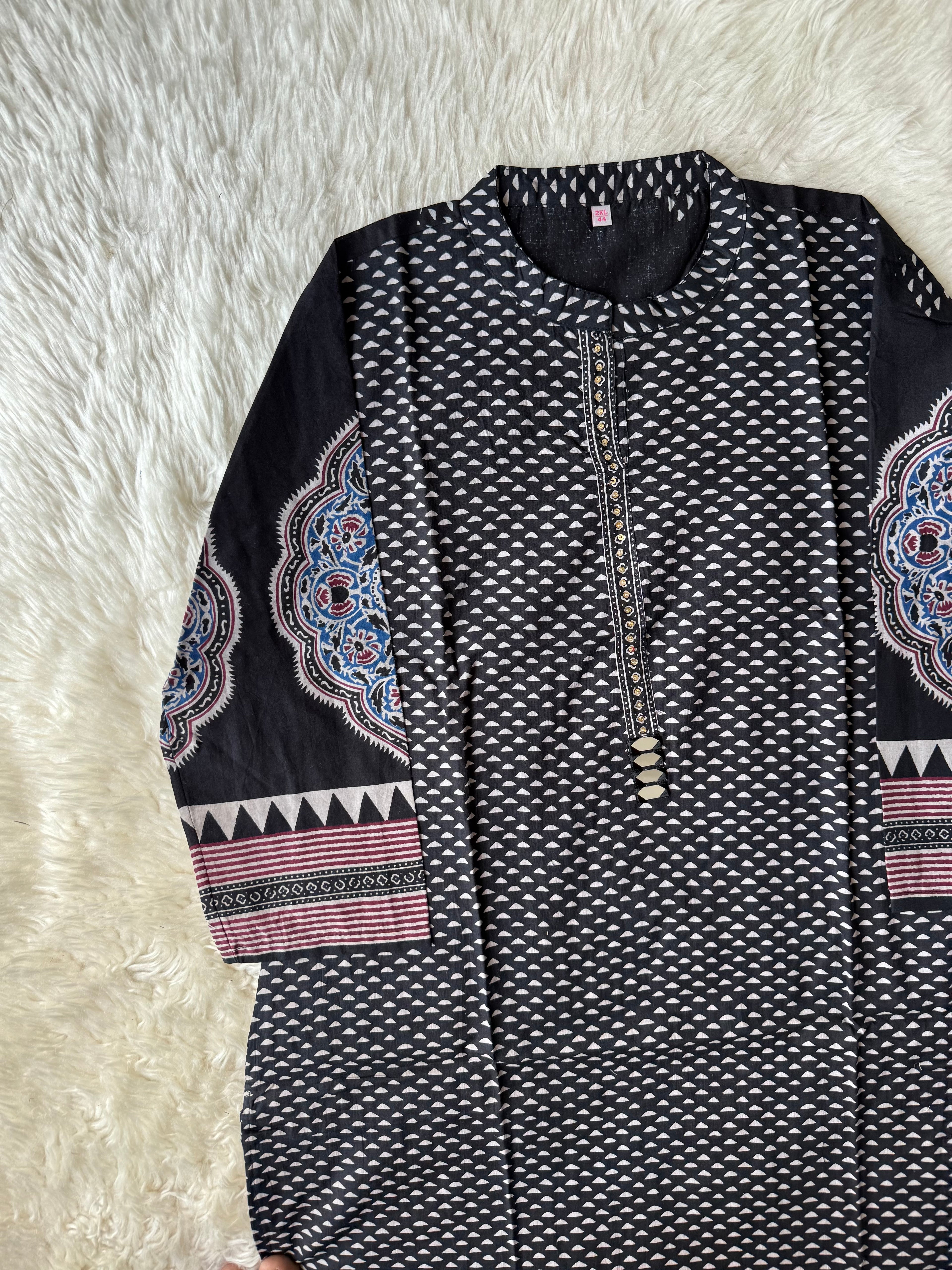 Premium Cotton Kurti Pant Dupatta Set