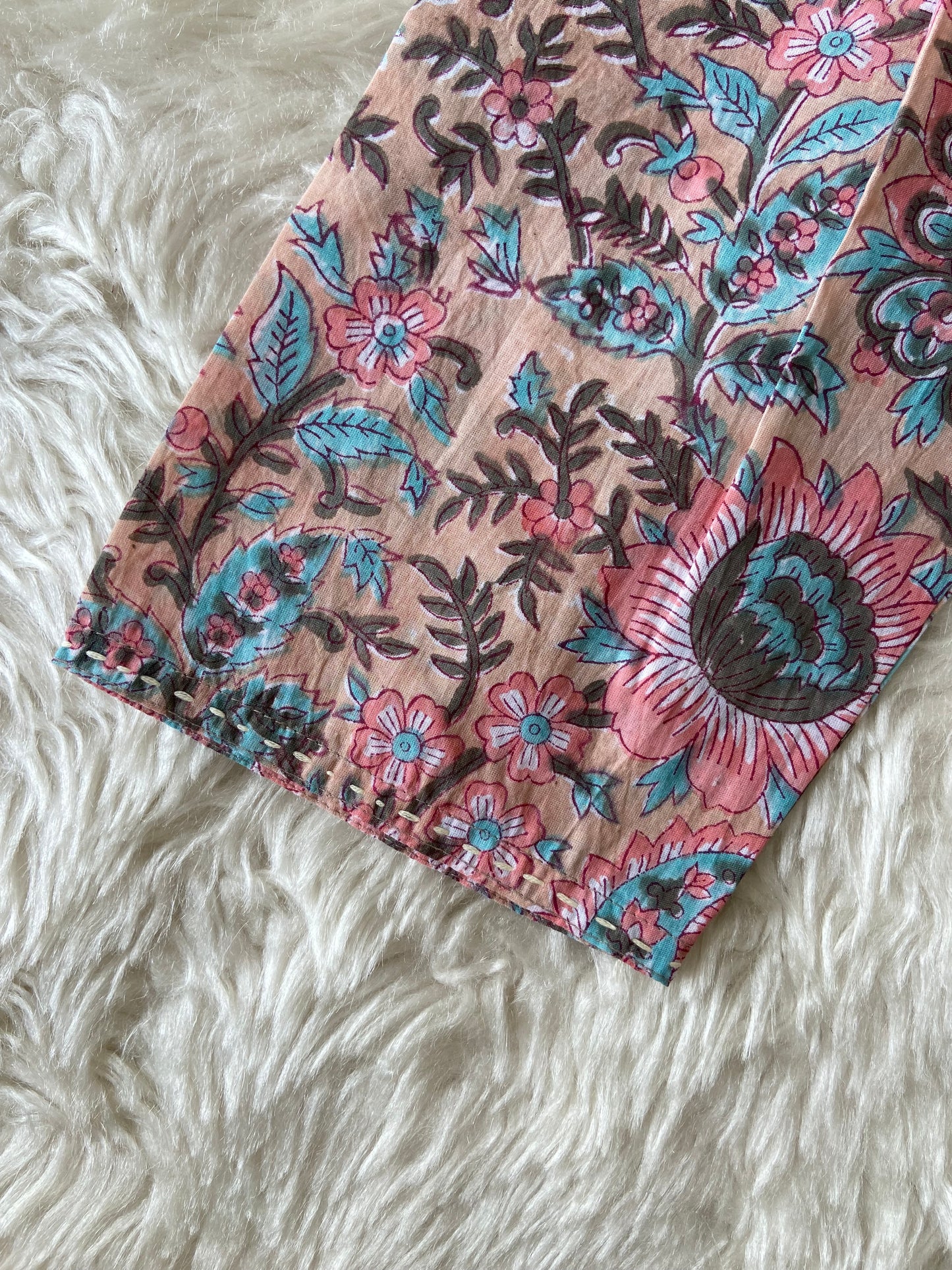 Premium Cotton Handblock Kurti
