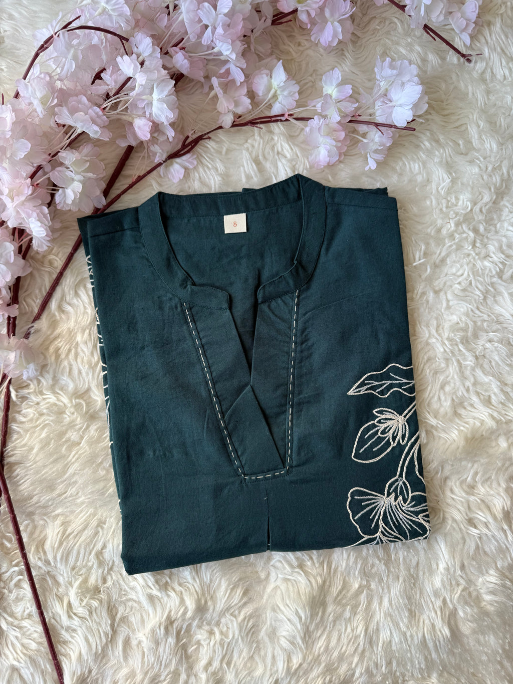 Khadi Cotton Short Kurti